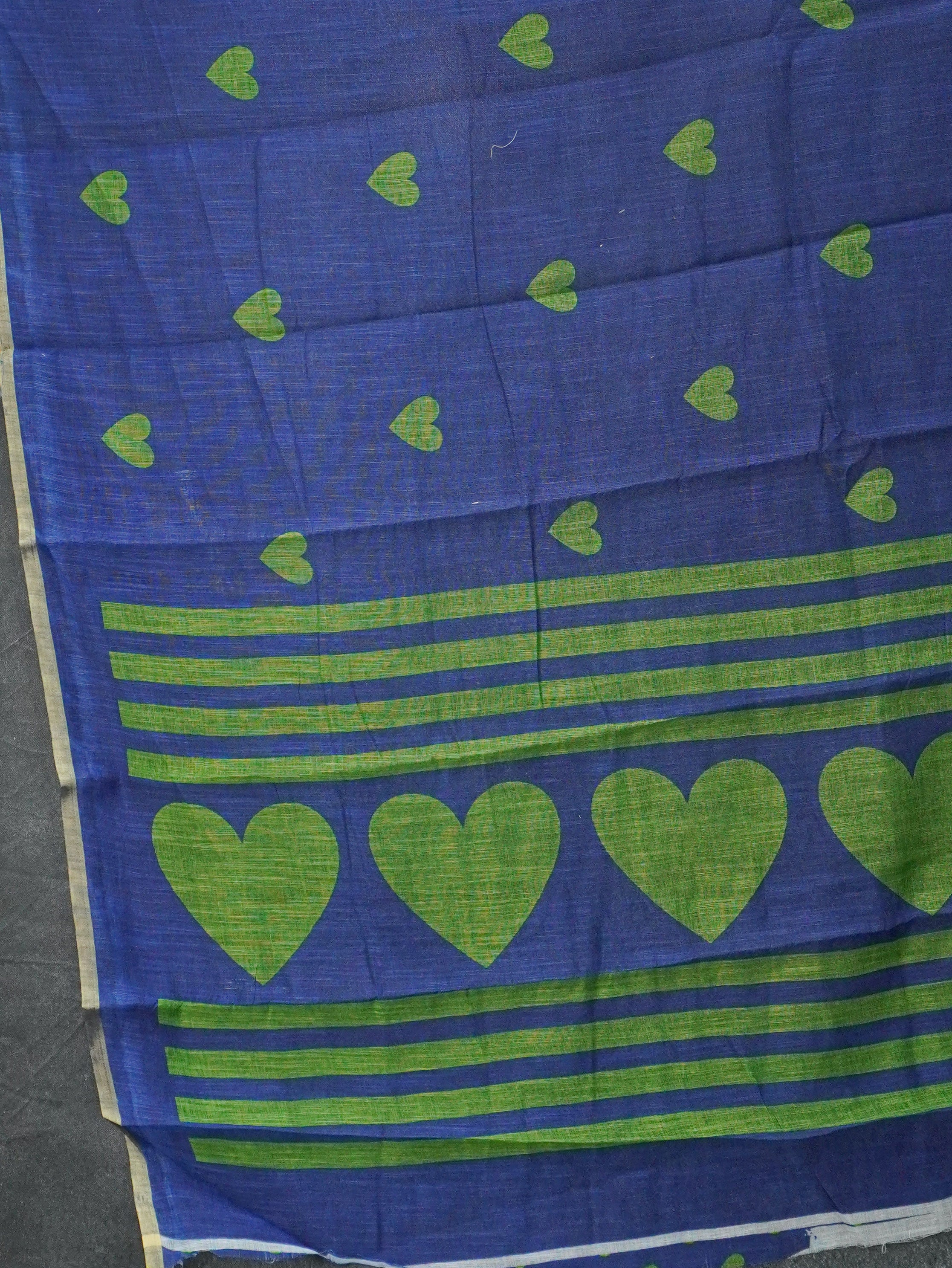 Jute Cotton Saree | TTDS3559