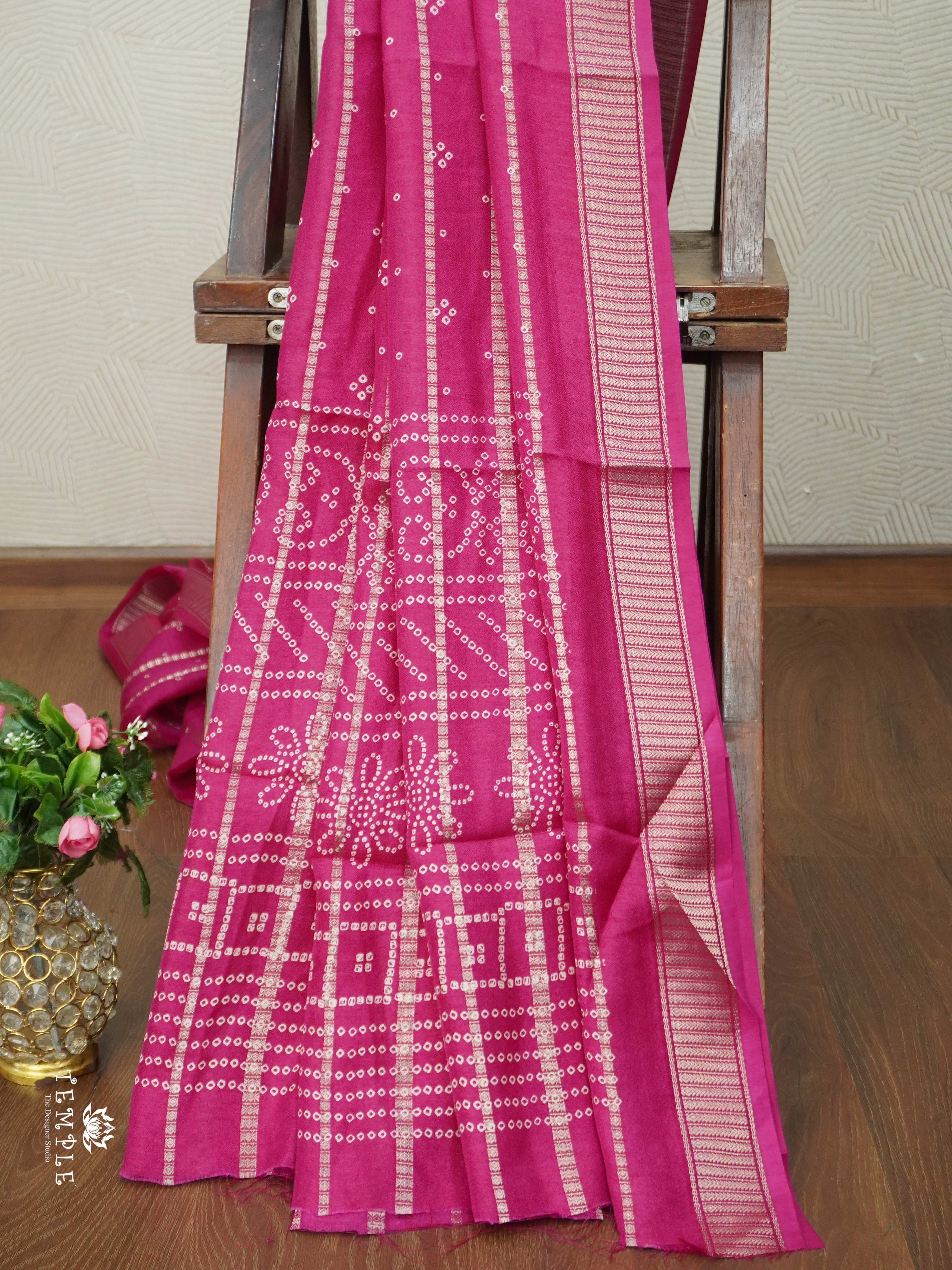 Bandhini Design Georgette Saree | TTDS2644