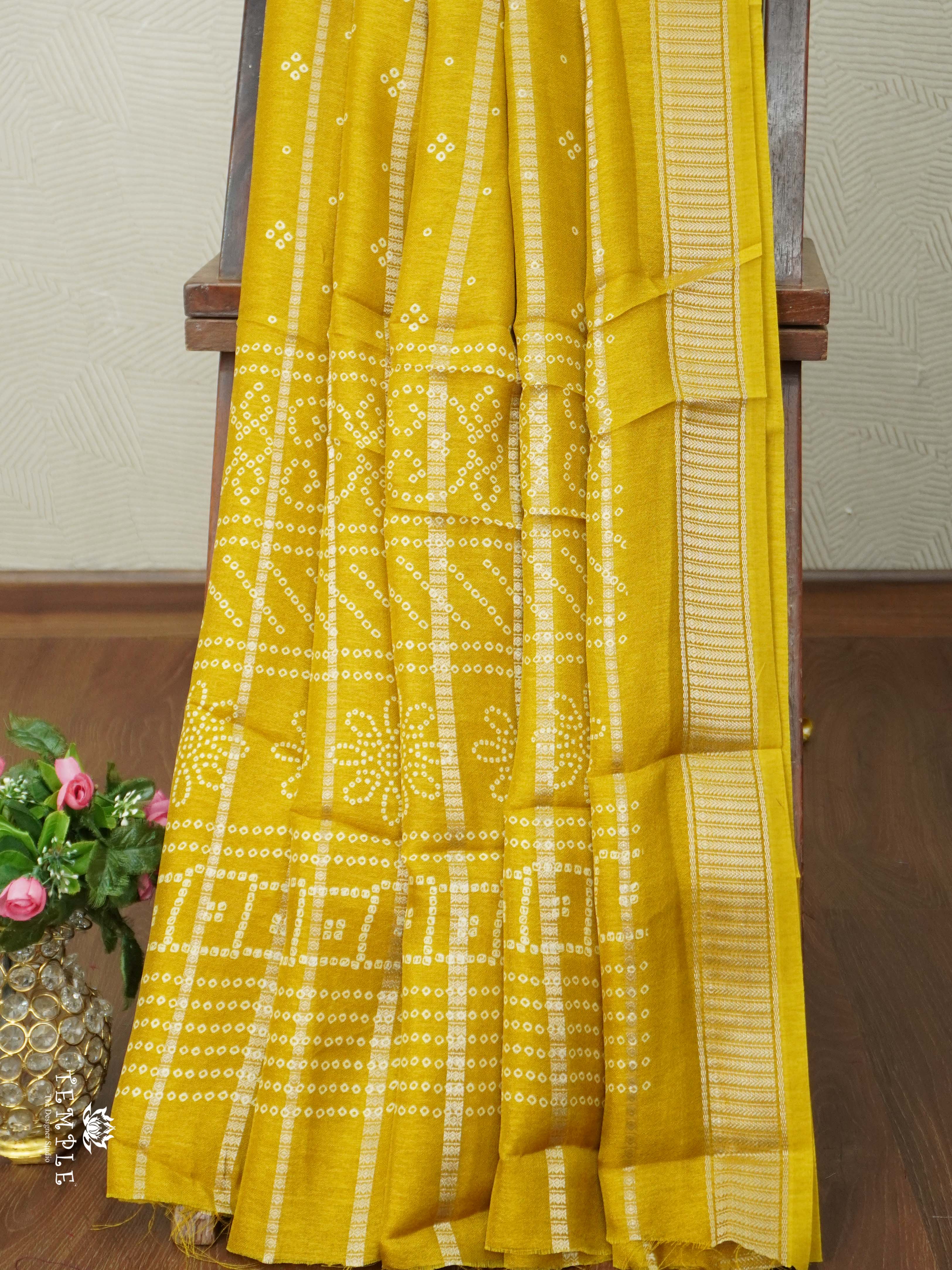 Bandhini Design Georgette Saree | TTDS2644