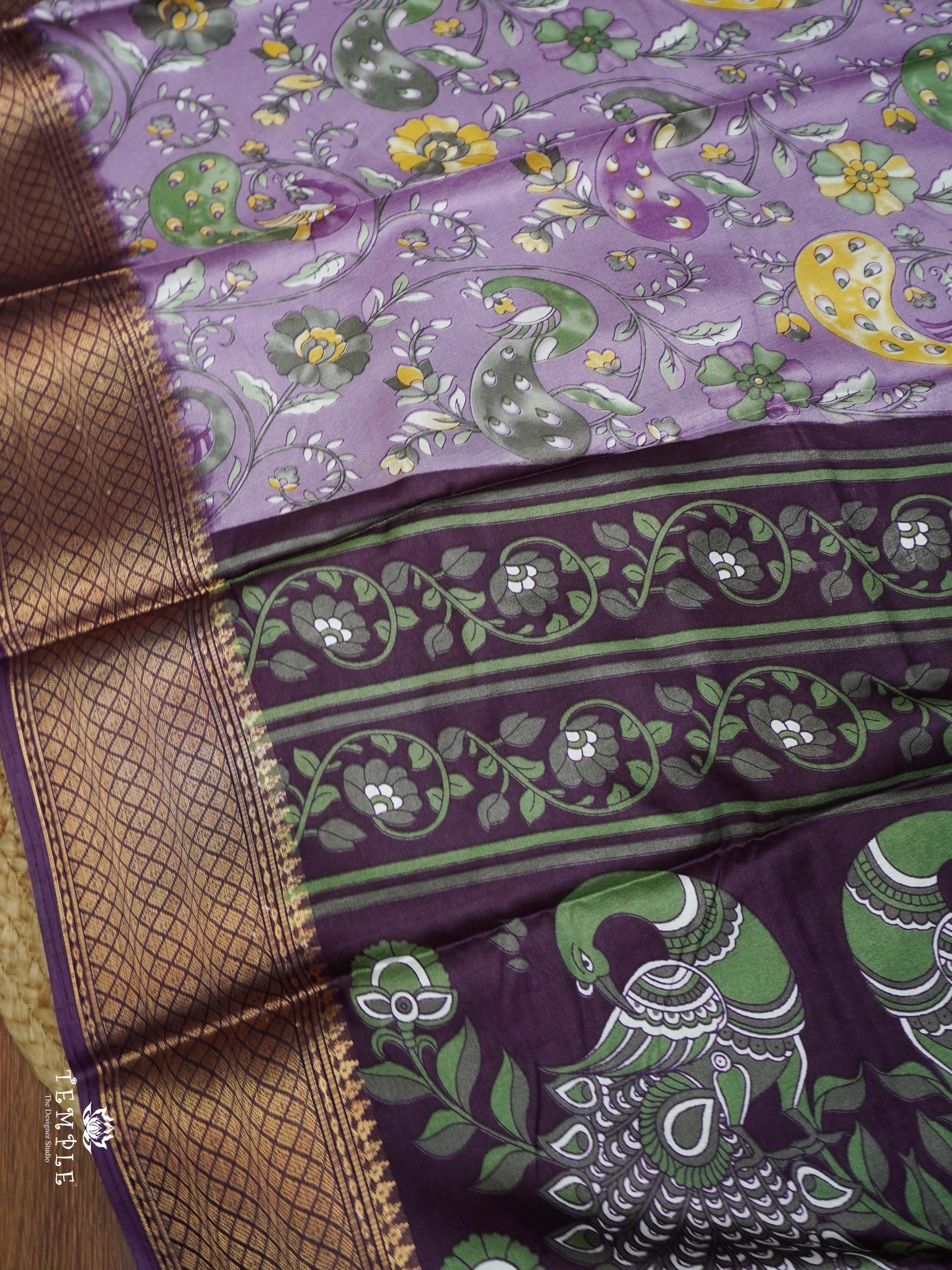 Printed Dola Saree | TTDS2138