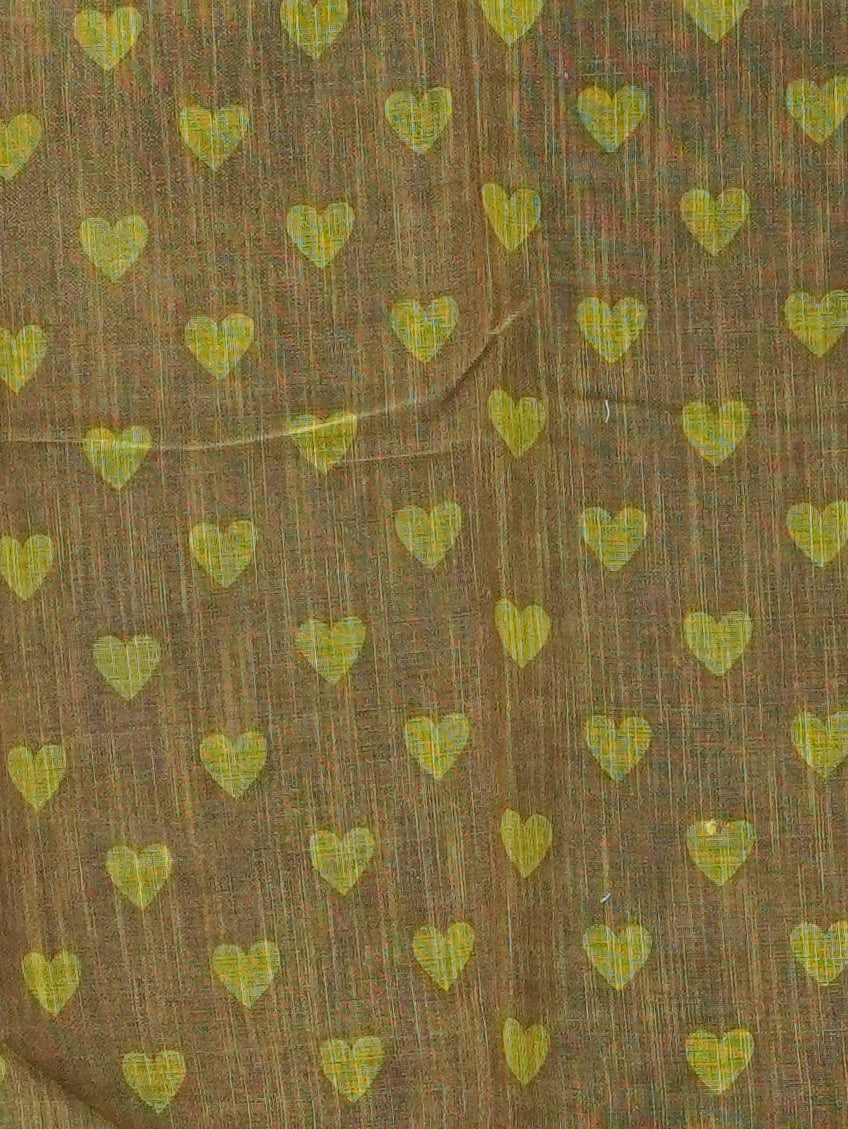 Jute Cotton Saree | TTDS3559