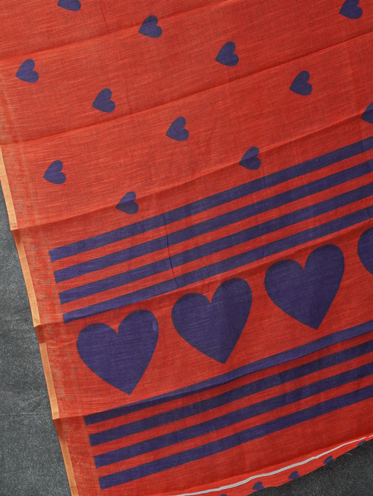 Jute Cotton Saree | TTDS3559