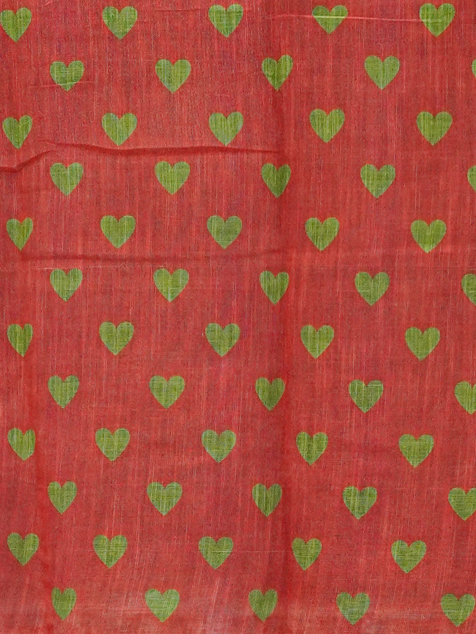 Jute Cotton Saree | TTDS3559