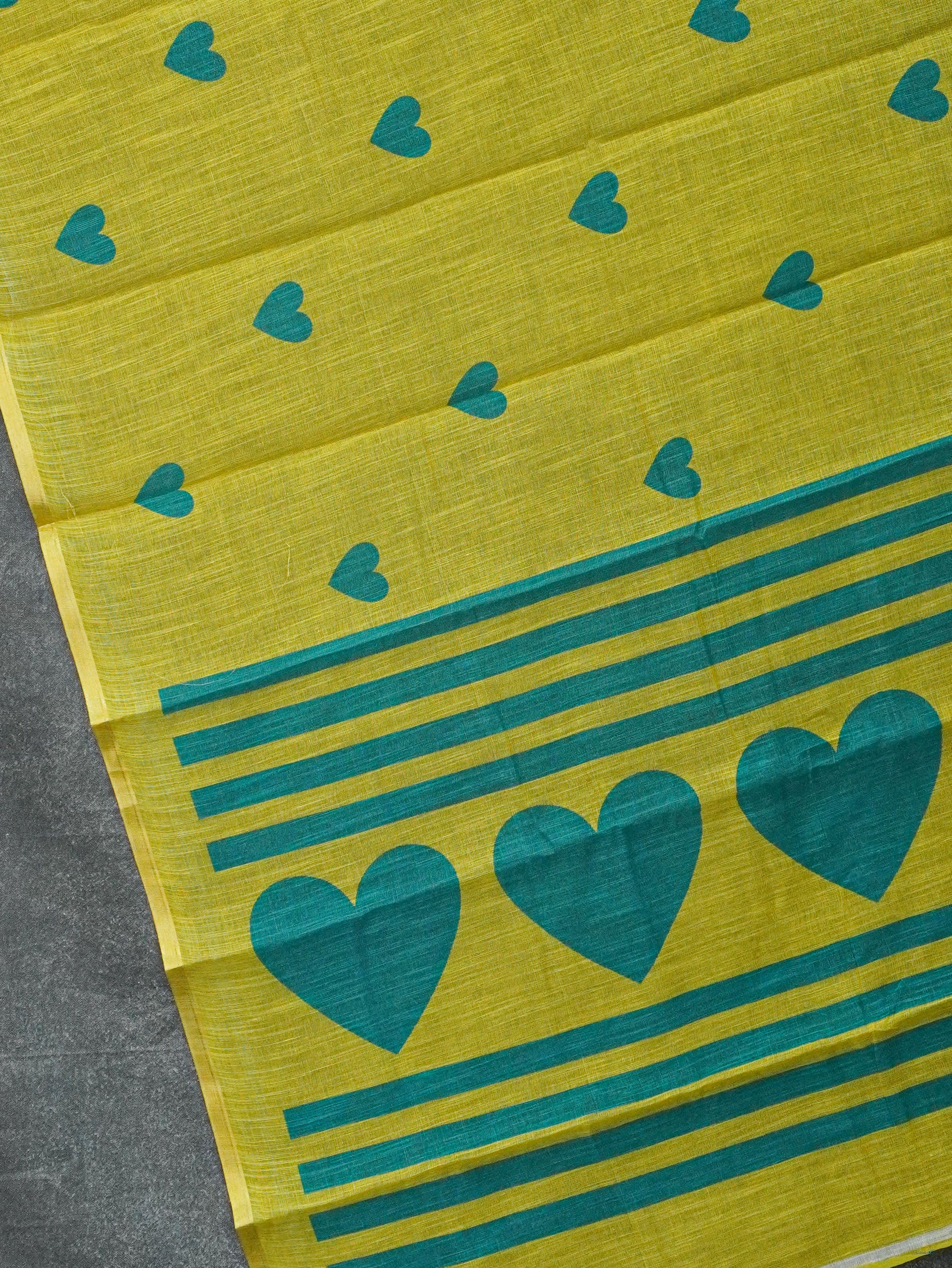 Jute Cotton Saree | TTDS3559