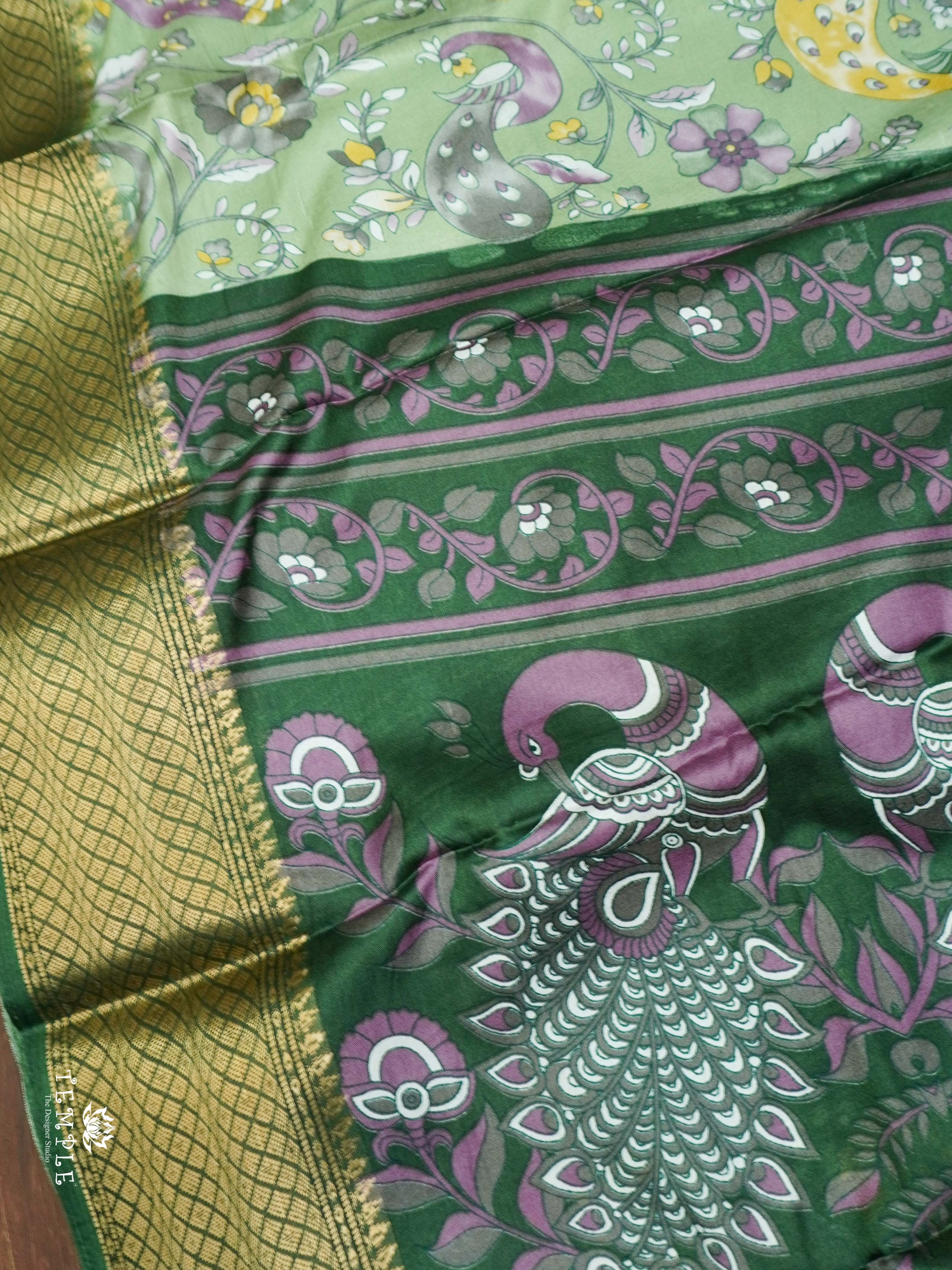 Printed Dola Saree | TTDS2138