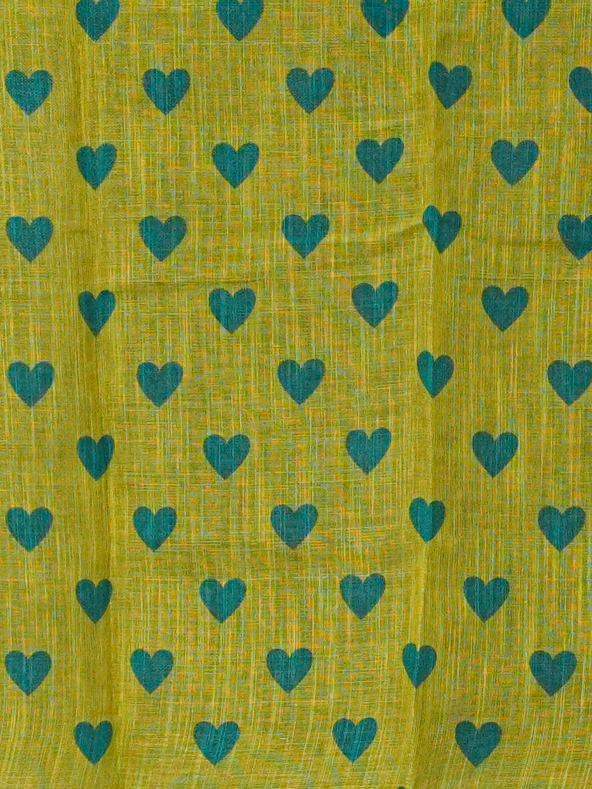 Jute Cotton Saree | TTDS3559
