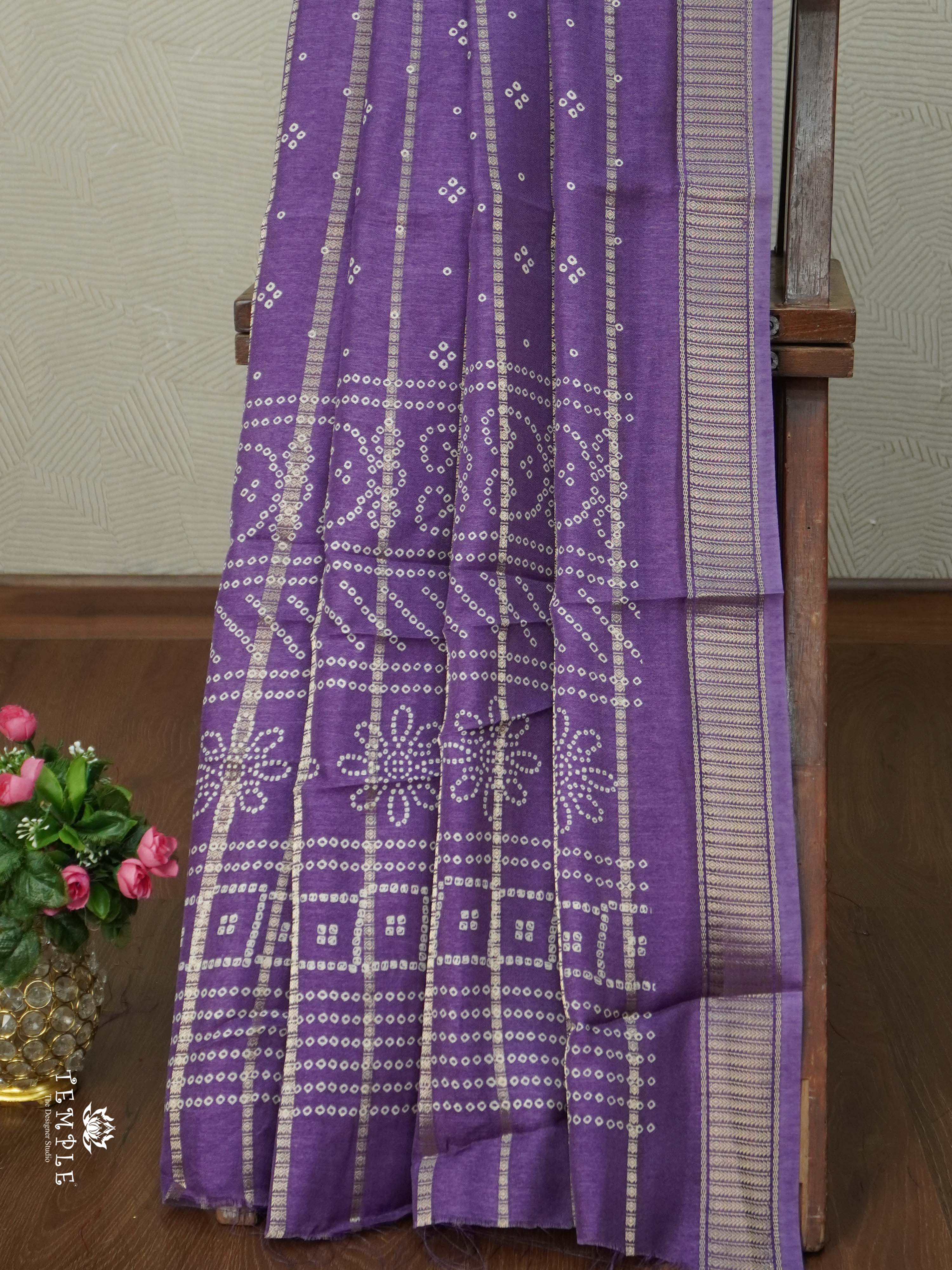 Bandhini Design Georgette Saree | TTDS2644