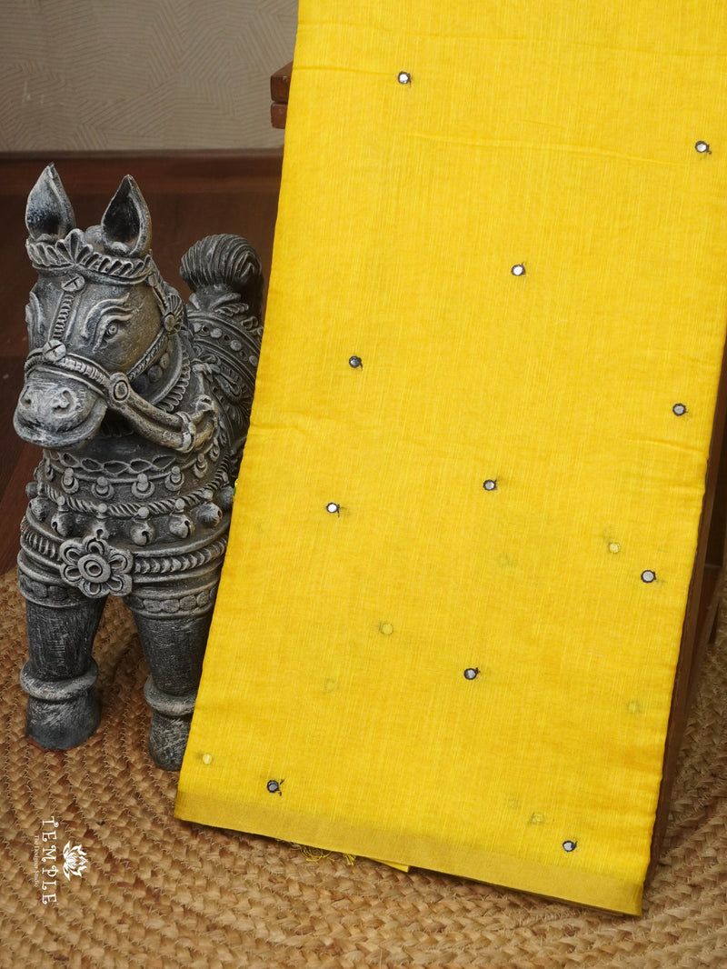 Linen Cotton Saree | TTDS3142