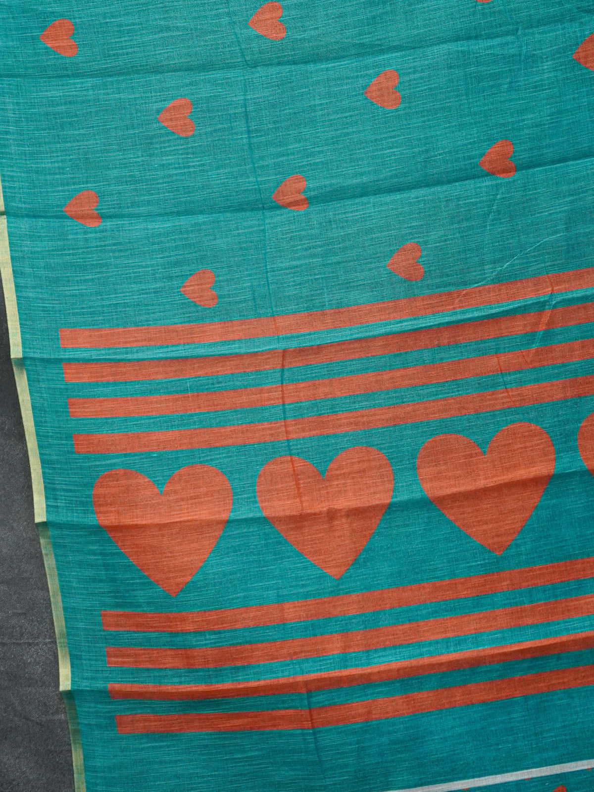 Jute Cotton Saree | TTDS3559