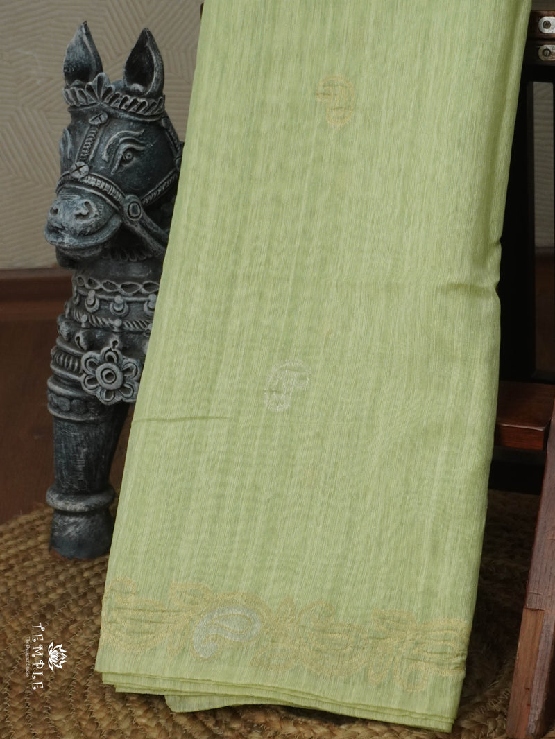 Linen Silk Saree | TTDS3151