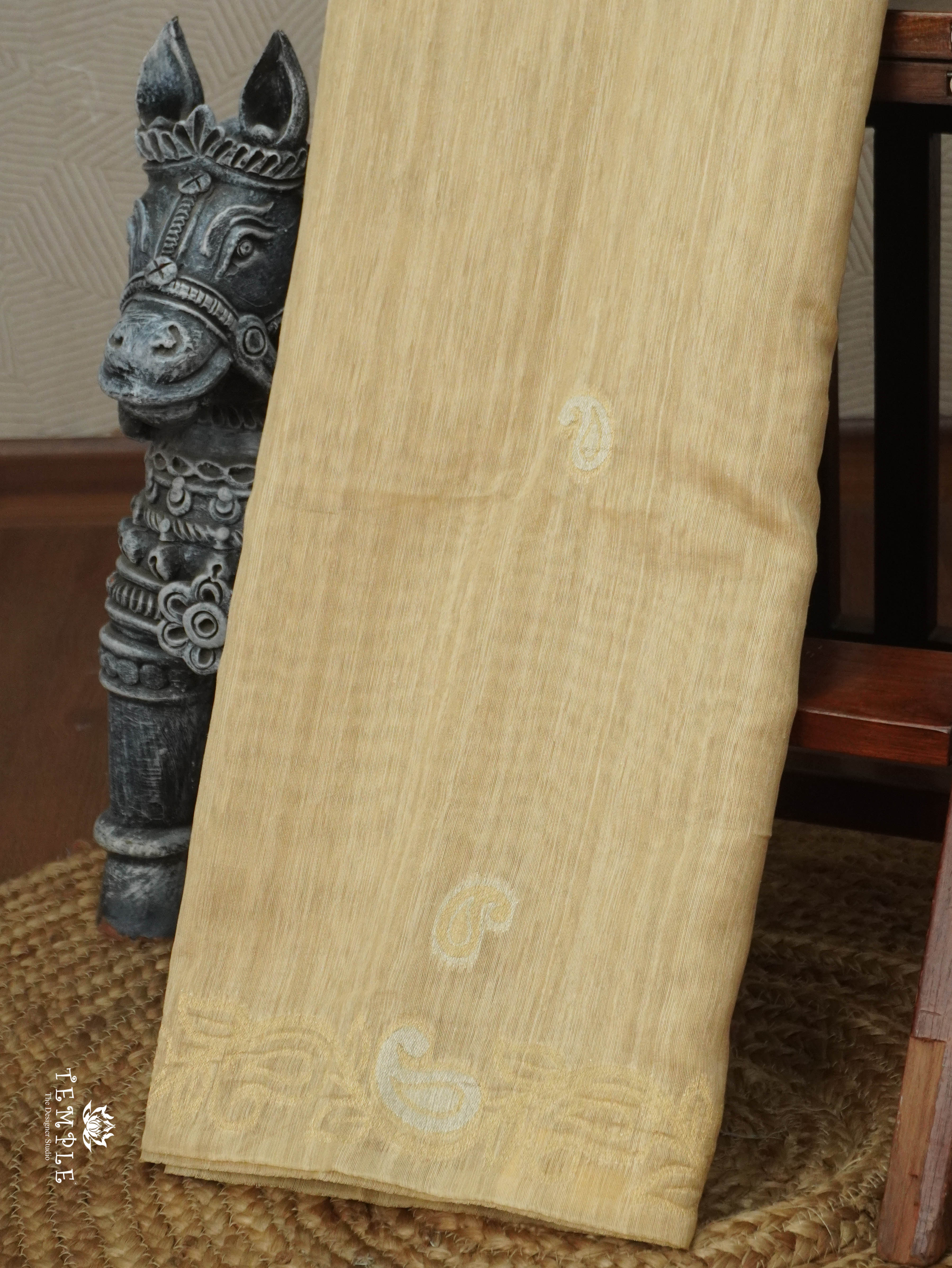 Linen Silk Saree | TTDS3151