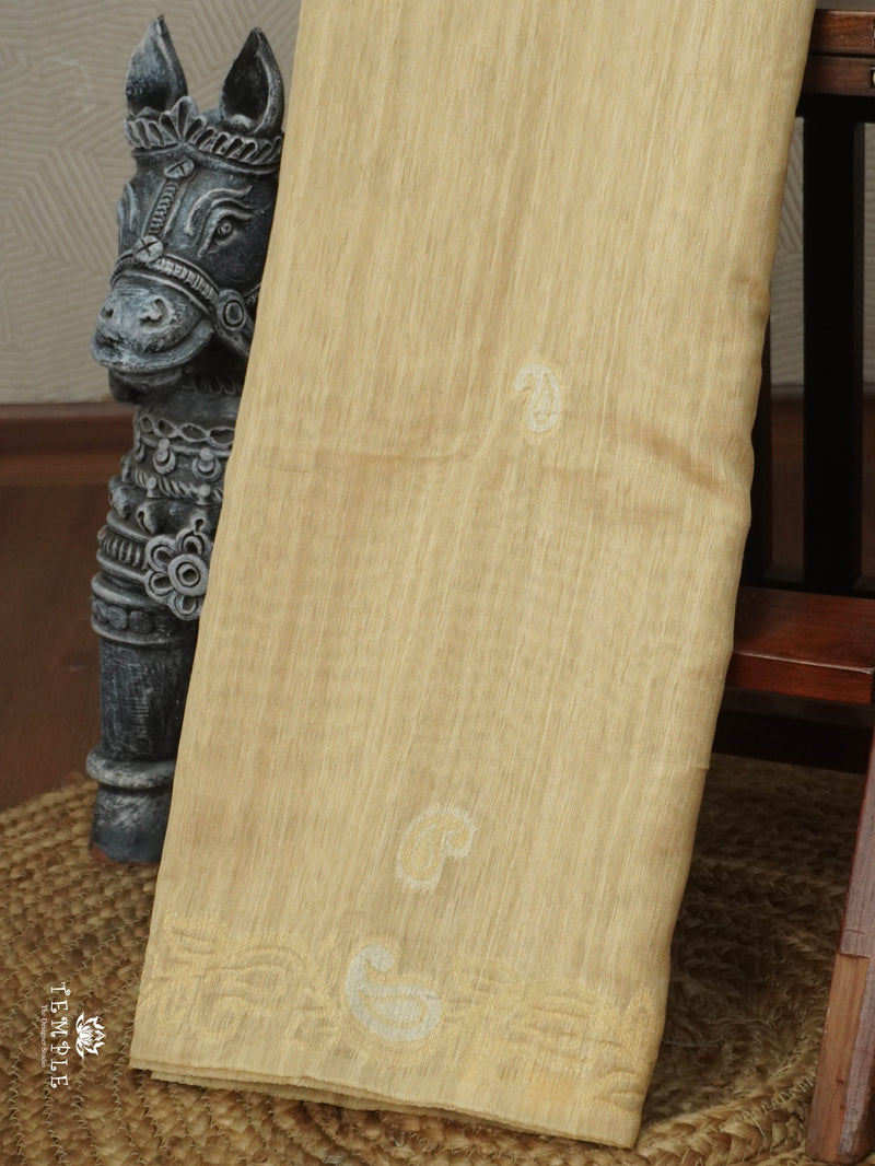 Linen Silk Saree | TTDS3151