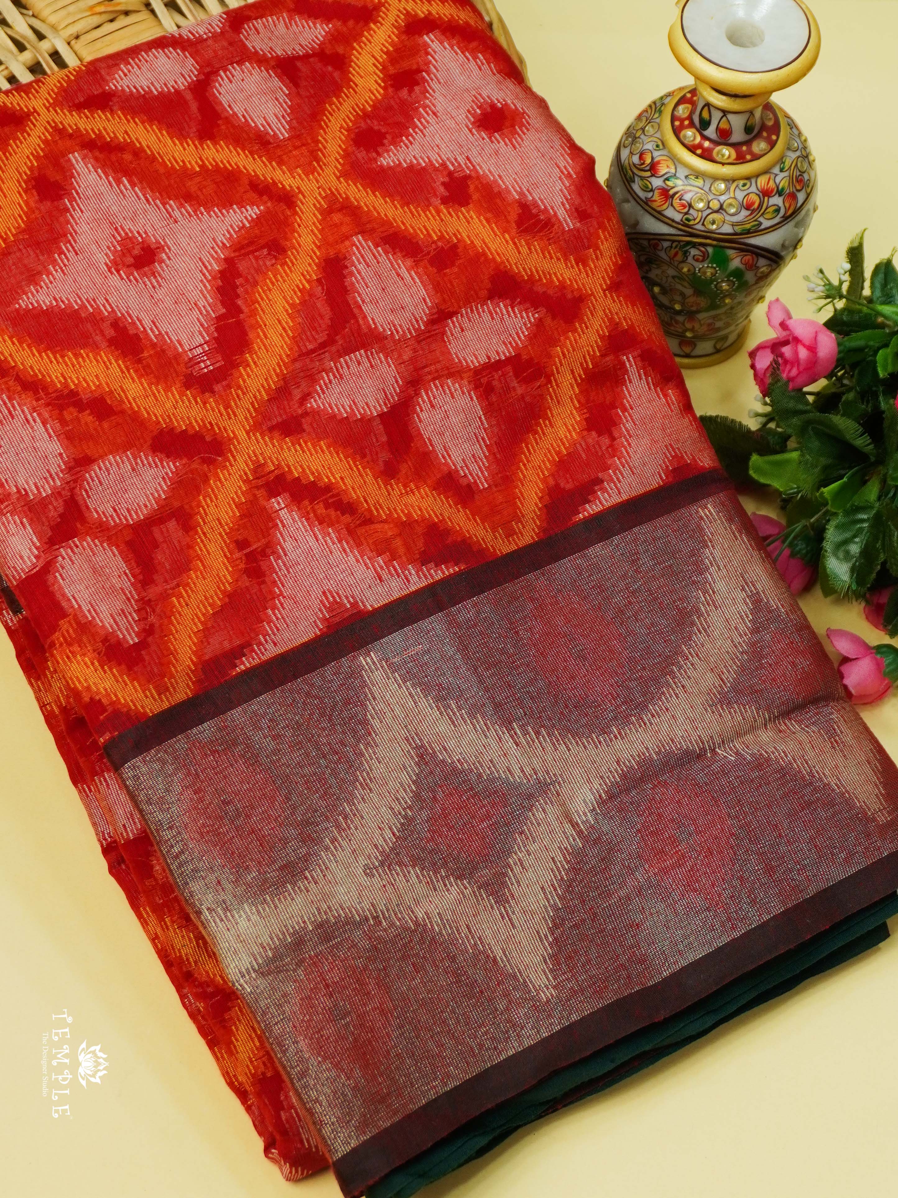 Pochampally Chanderi Cotton Saree | TTDS1103