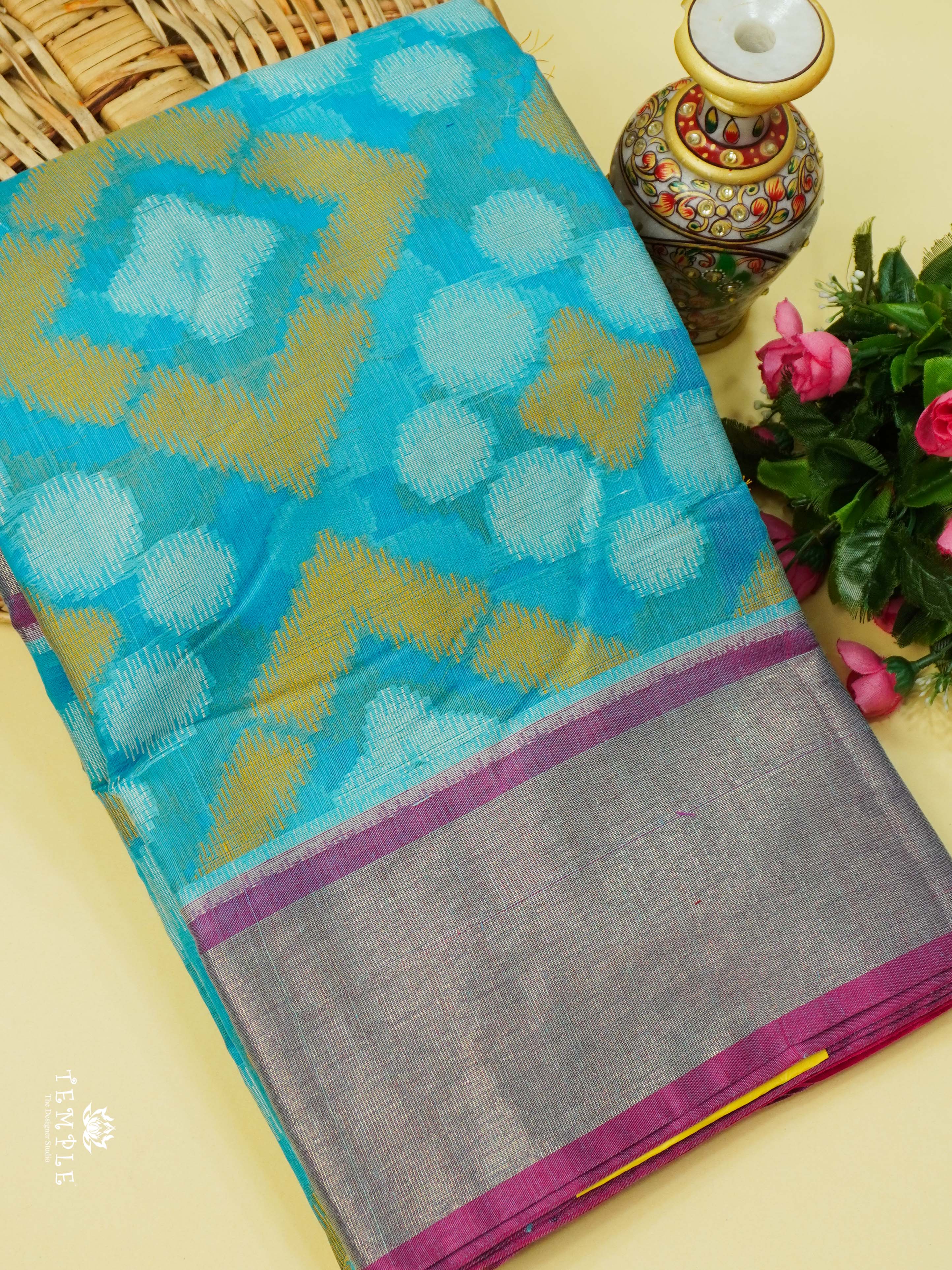 Pochampally Chanderi Cotton Saree | TTDS1103