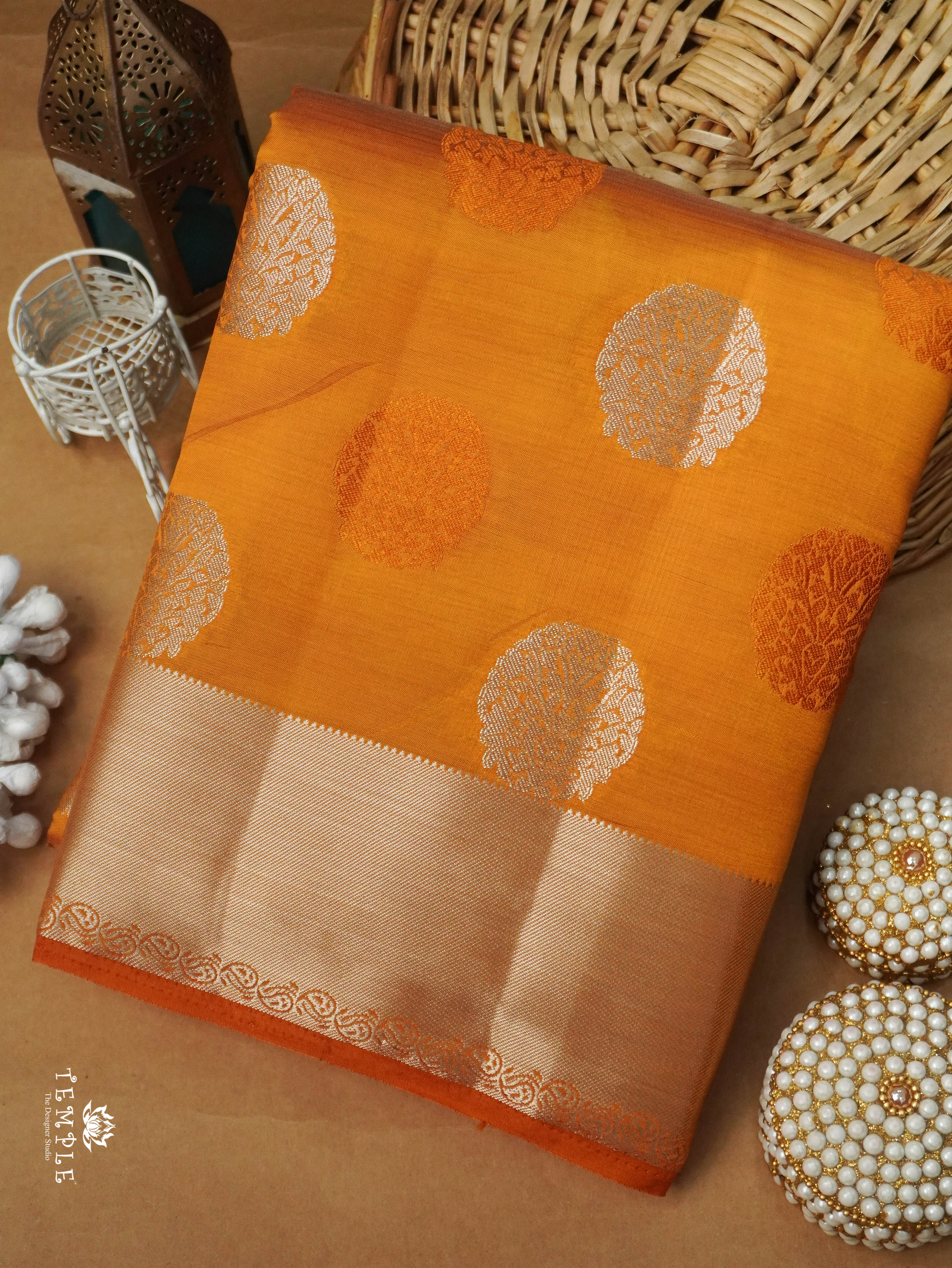 Semi Tussar Silk Saree | TTDS3145