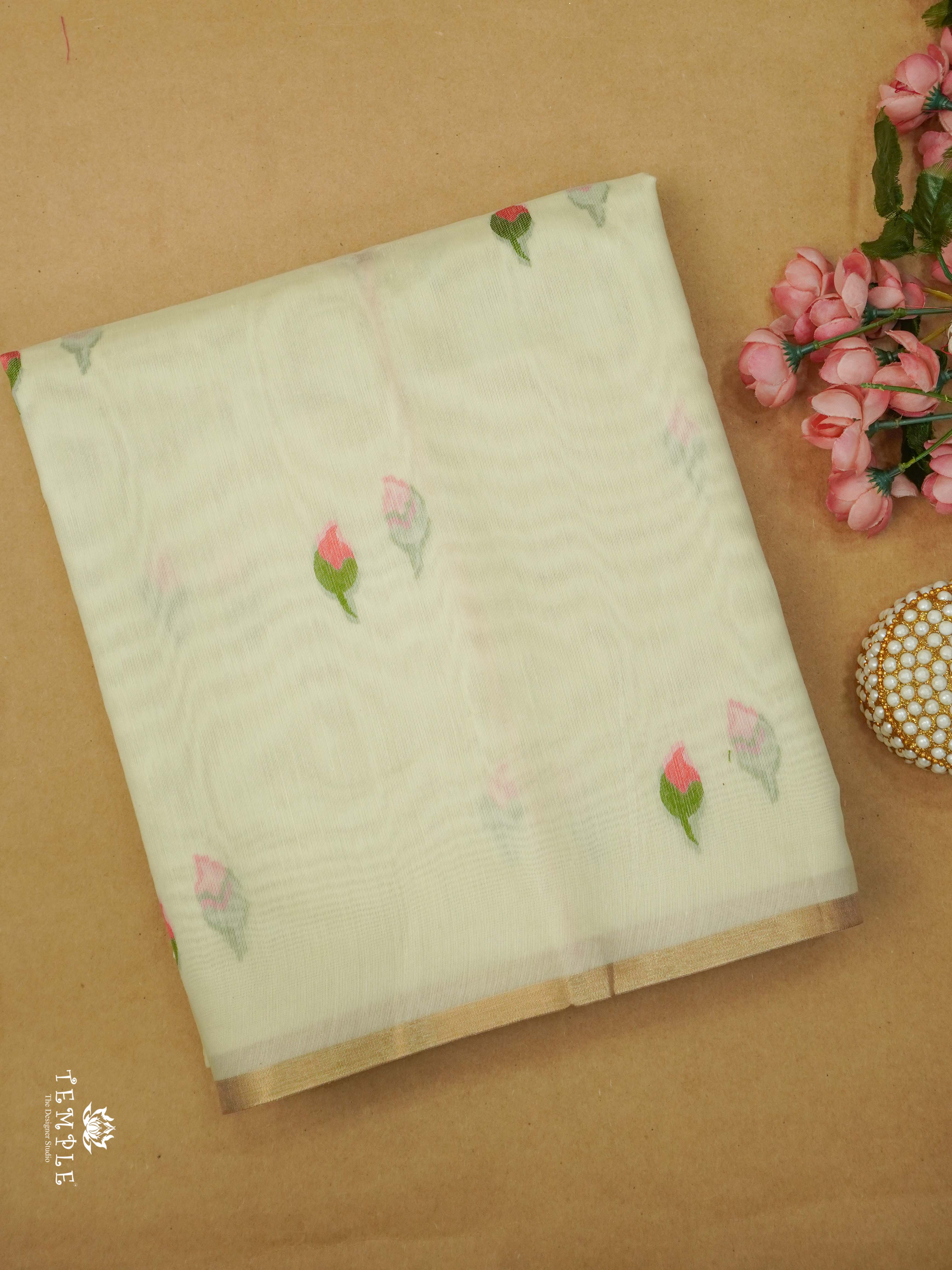 Chanderi Cotton Saree | TTDS2143