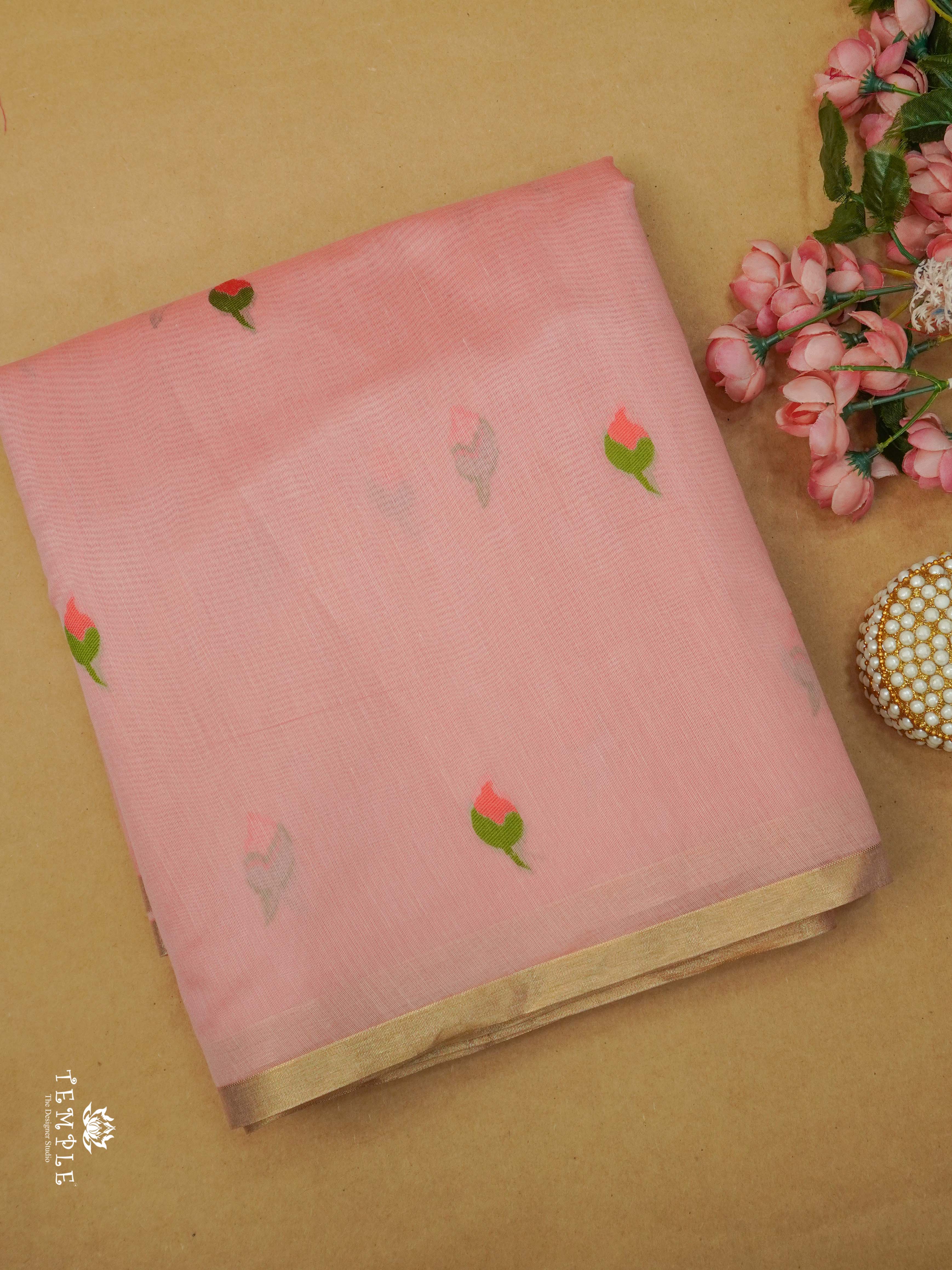 Chanderi Cotton Saree | TTDS2143