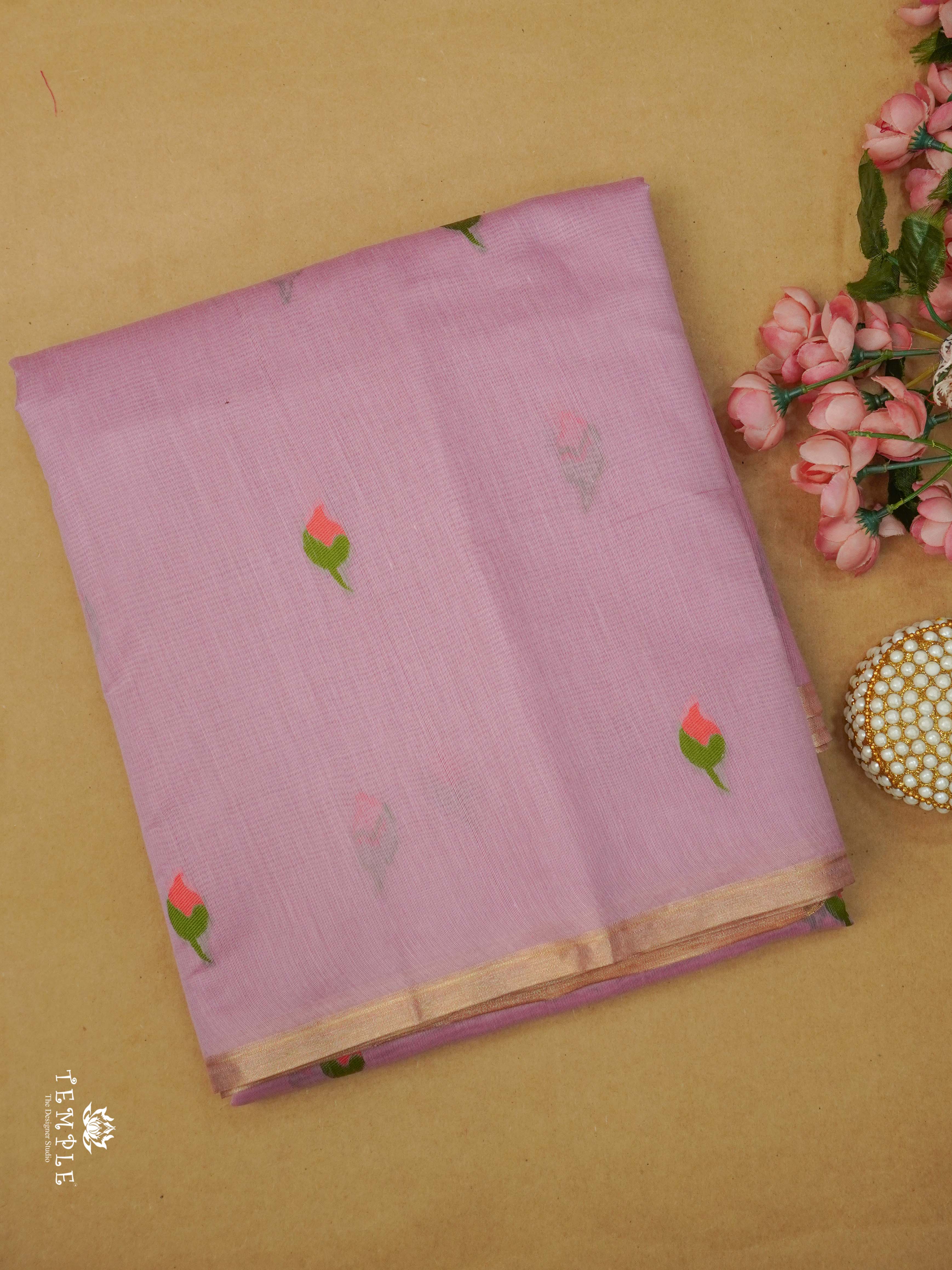 Chanderi Cotton Saree | TTDS2143