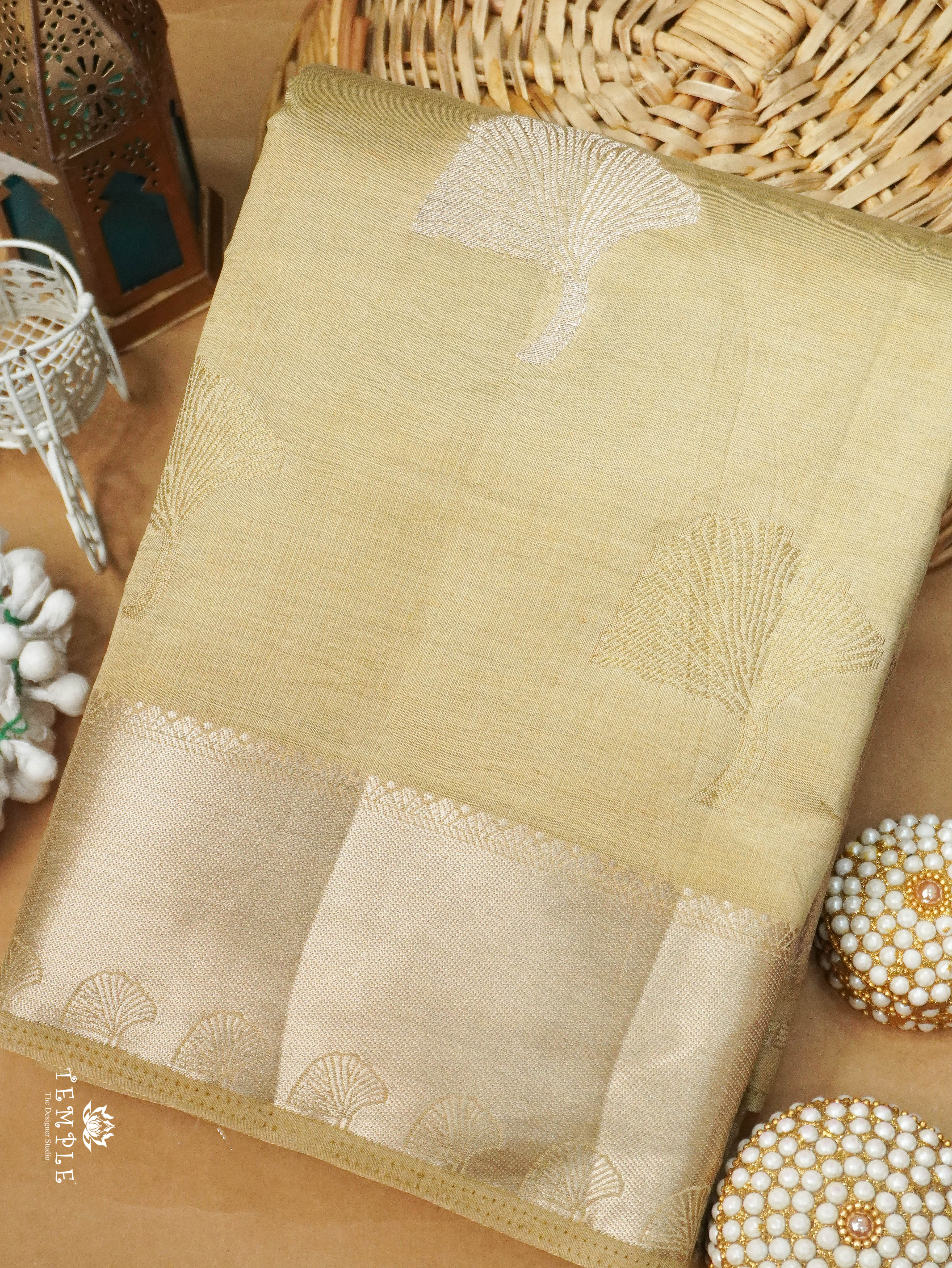 Semi Tussar Silk Saree | TTDS3146