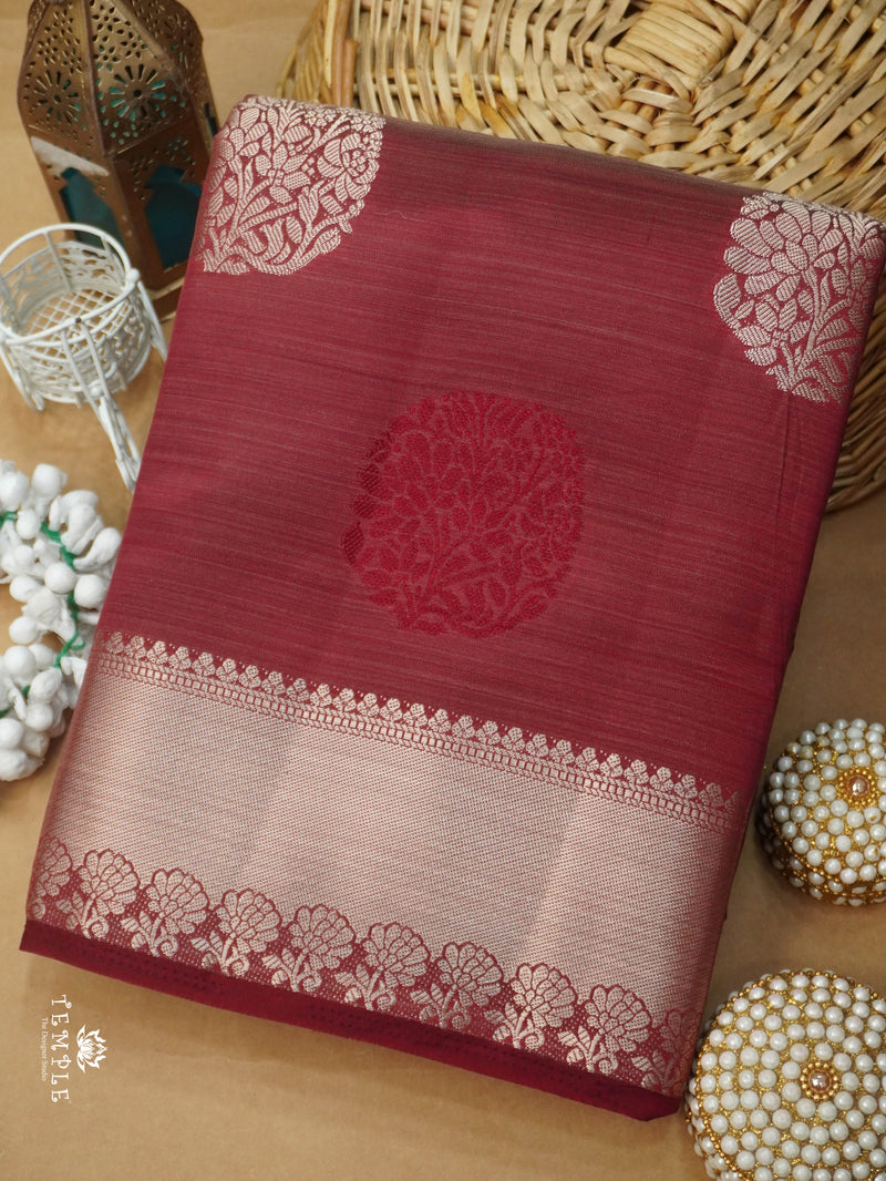 Semi Tussar Silk Saree | TTDS3147