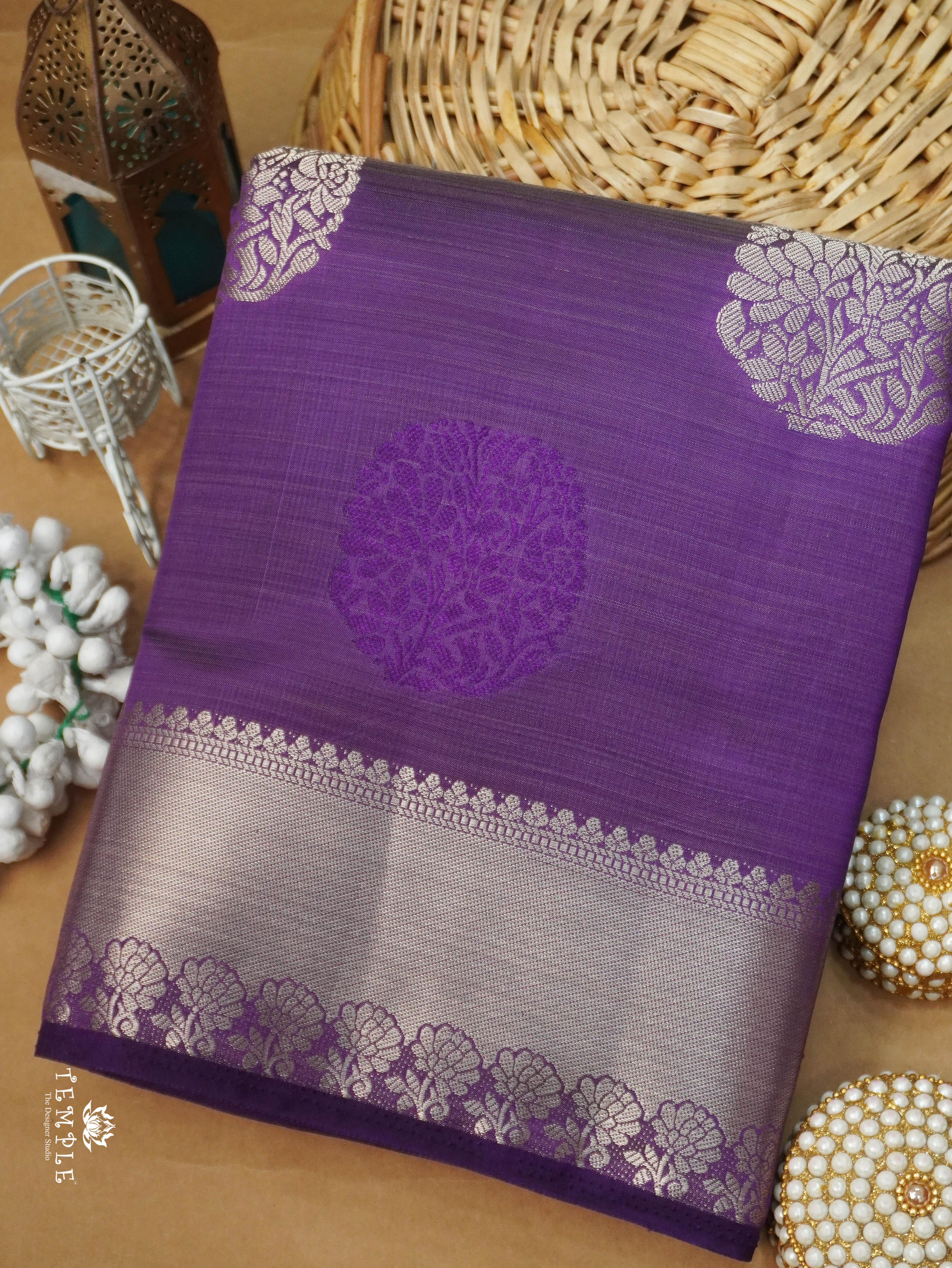 Semi Tussar Silk Saree | TTDS3147