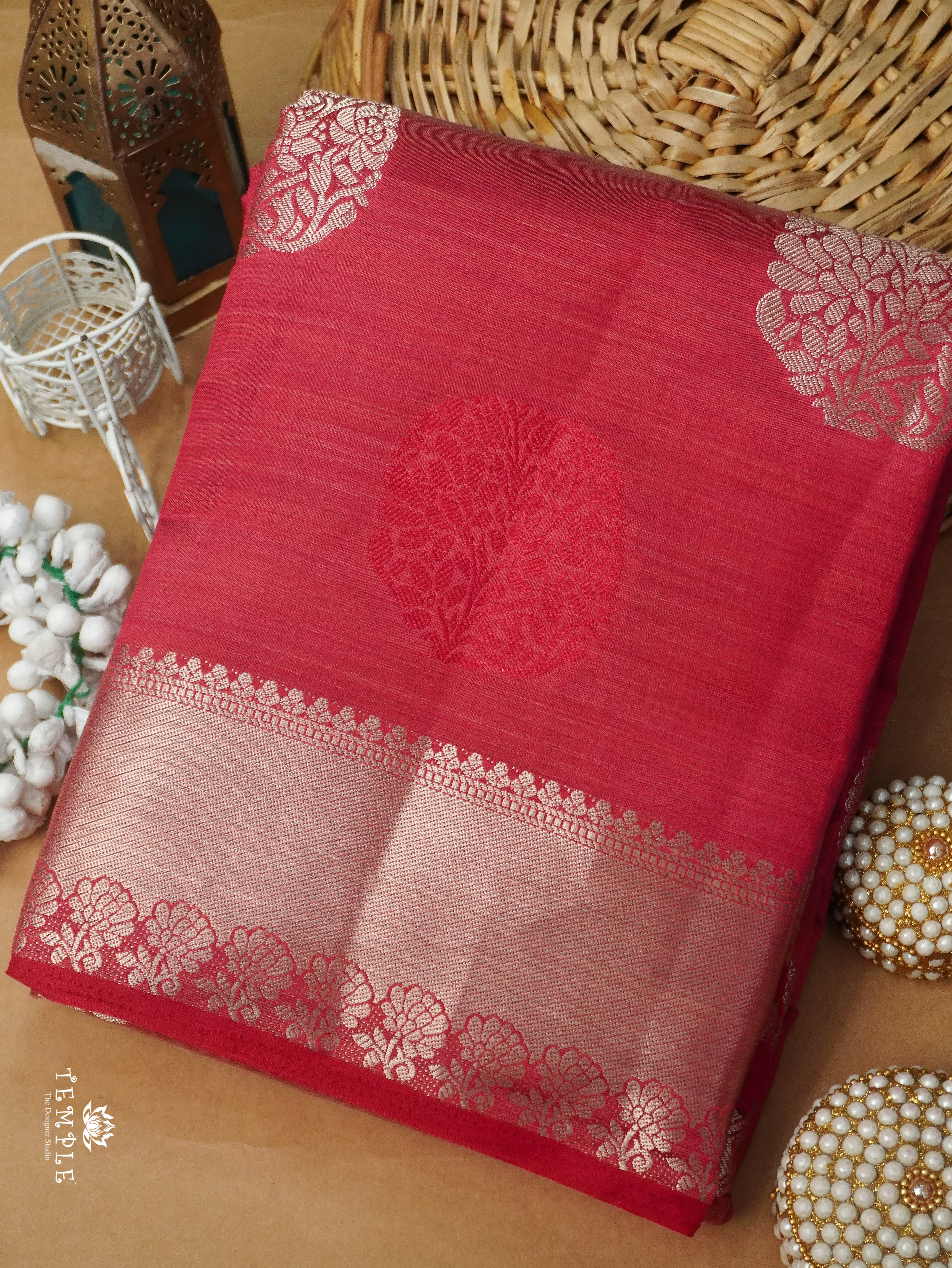 Semi Tussar Silk Saree | TTDS3147
