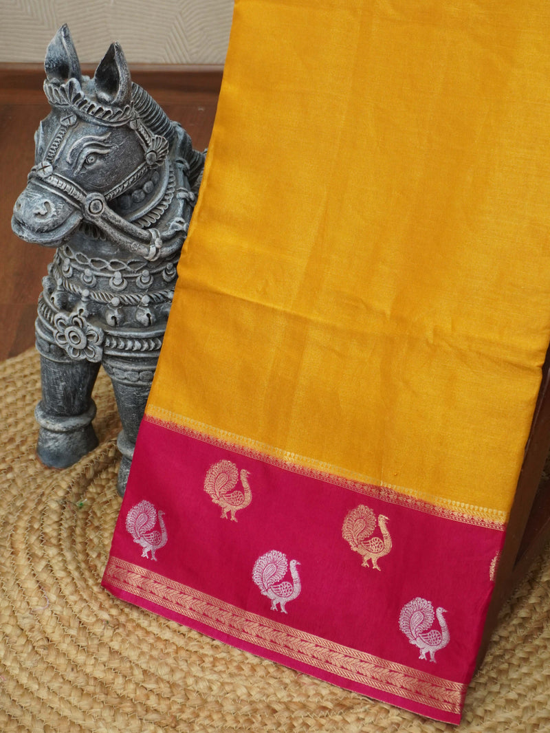 Semi Mysore Silk Saree | TTDS3561