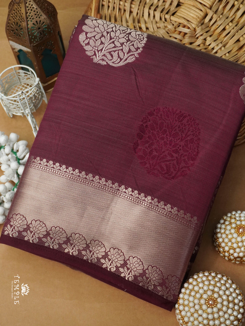 Semi Tussar Silk Saree | TTDS3147