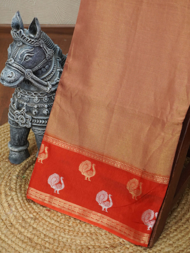 Semi Mysore Silk Saree | TTDS3561