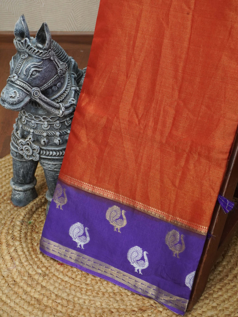 Semi Mysore Silk Saree | TTDS3561