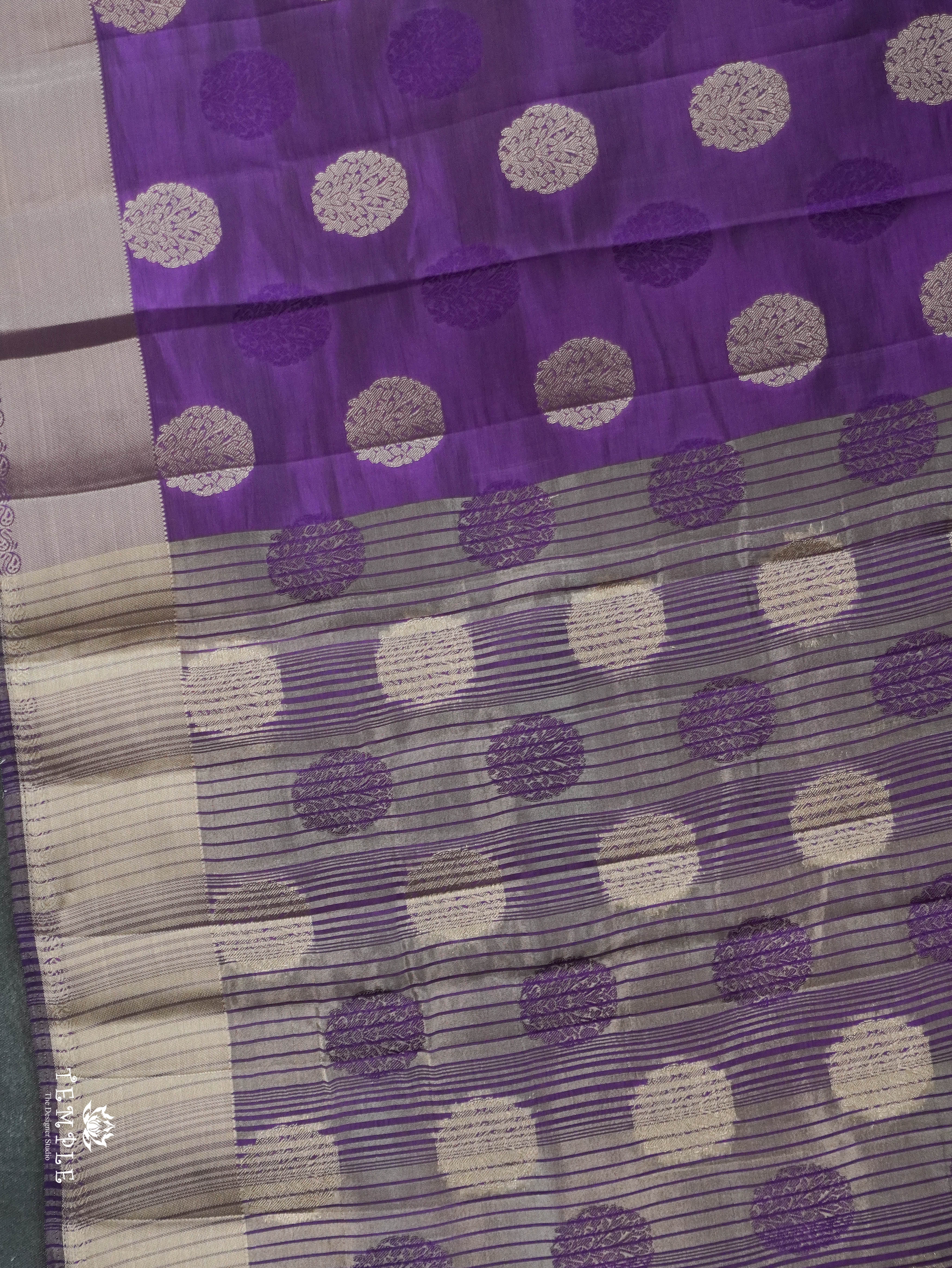 Semi Tussar Silk Saree | TTDS3145