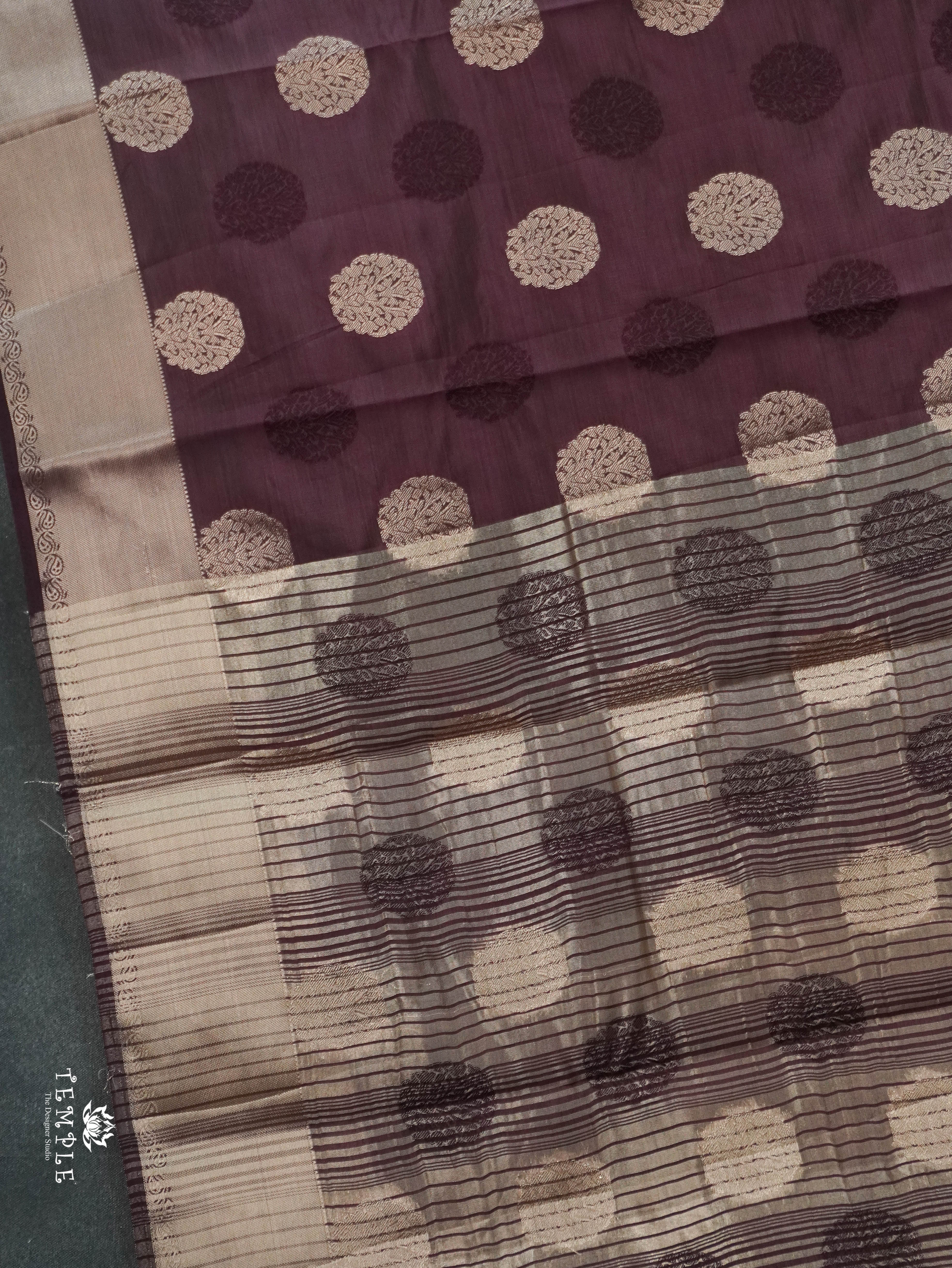 Semi Tussar Silk Saree | TTDS3145