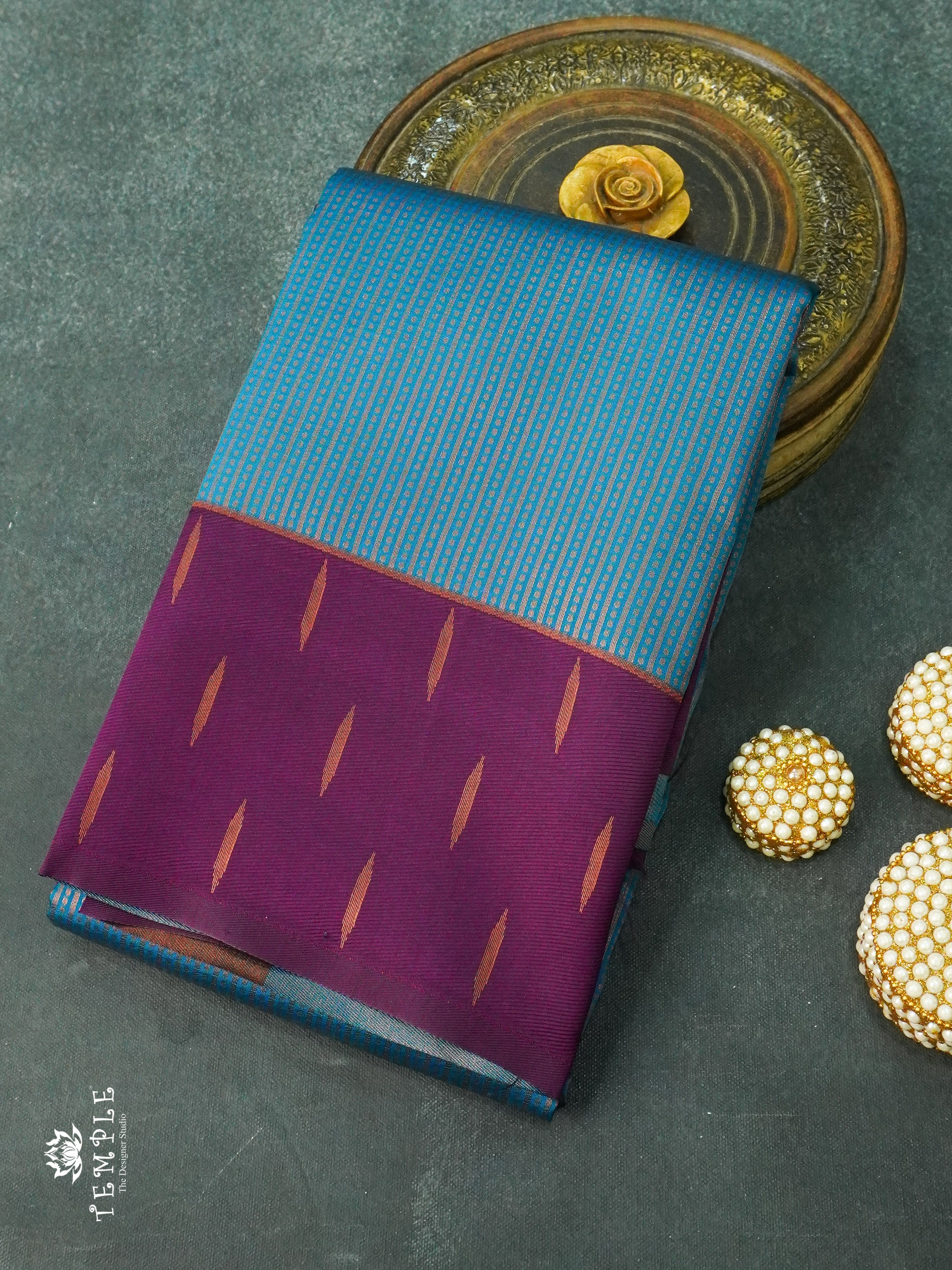 Semi kanchi Silk Saree | TTDS1265 | Sparkling Deals