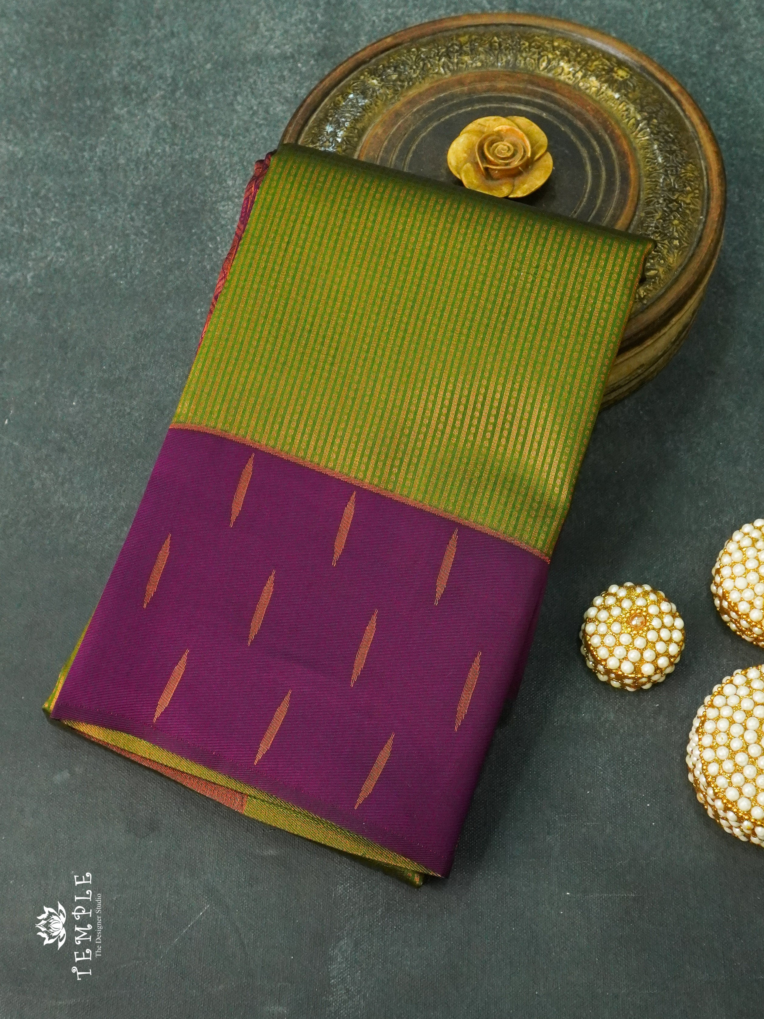 Semi kanchi Silk Saree | TTDS1265 | Sparkling Deals