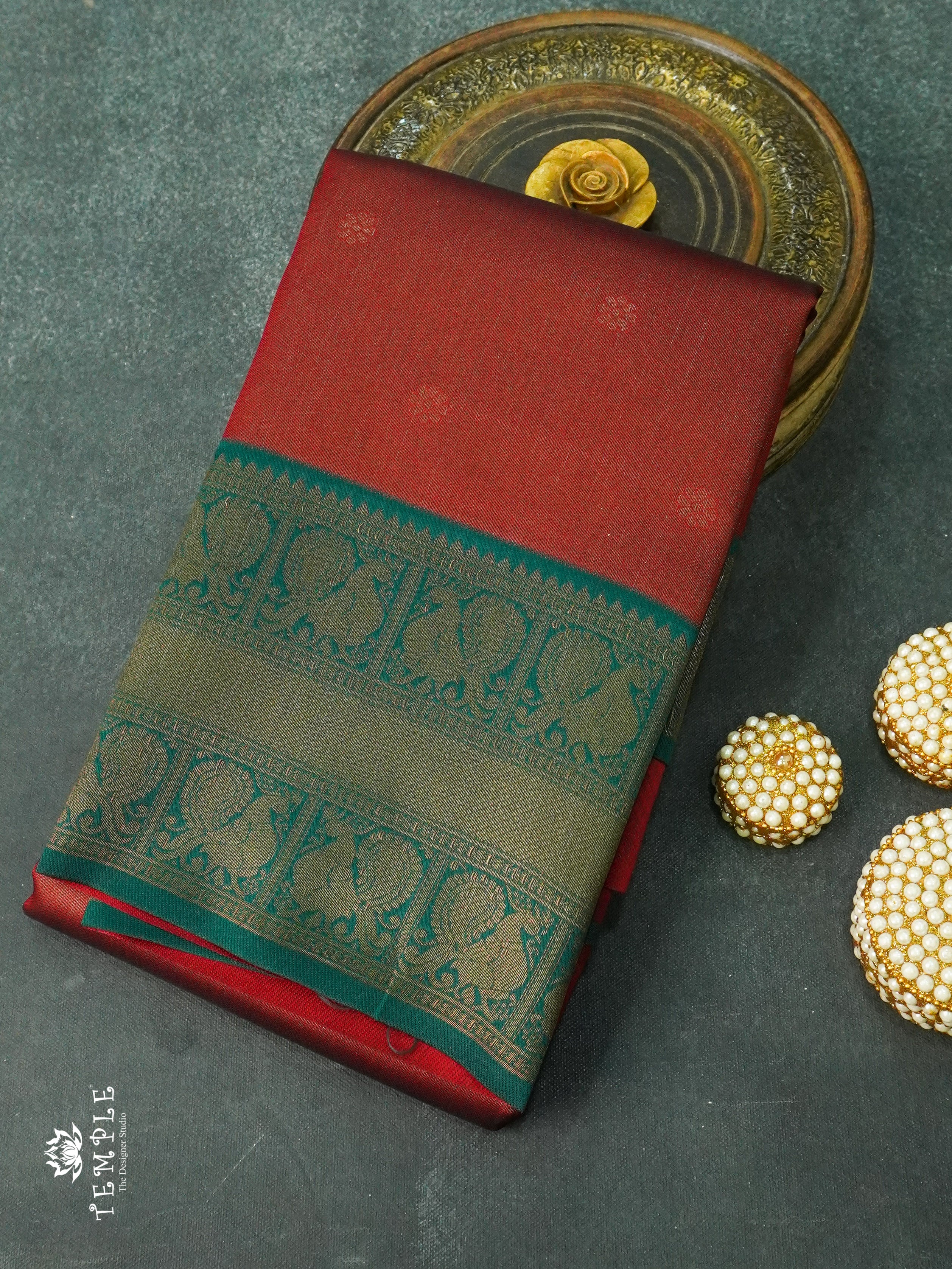 Semi Kanchi Silk Saree | TTDS1266 | Sparkling Deals