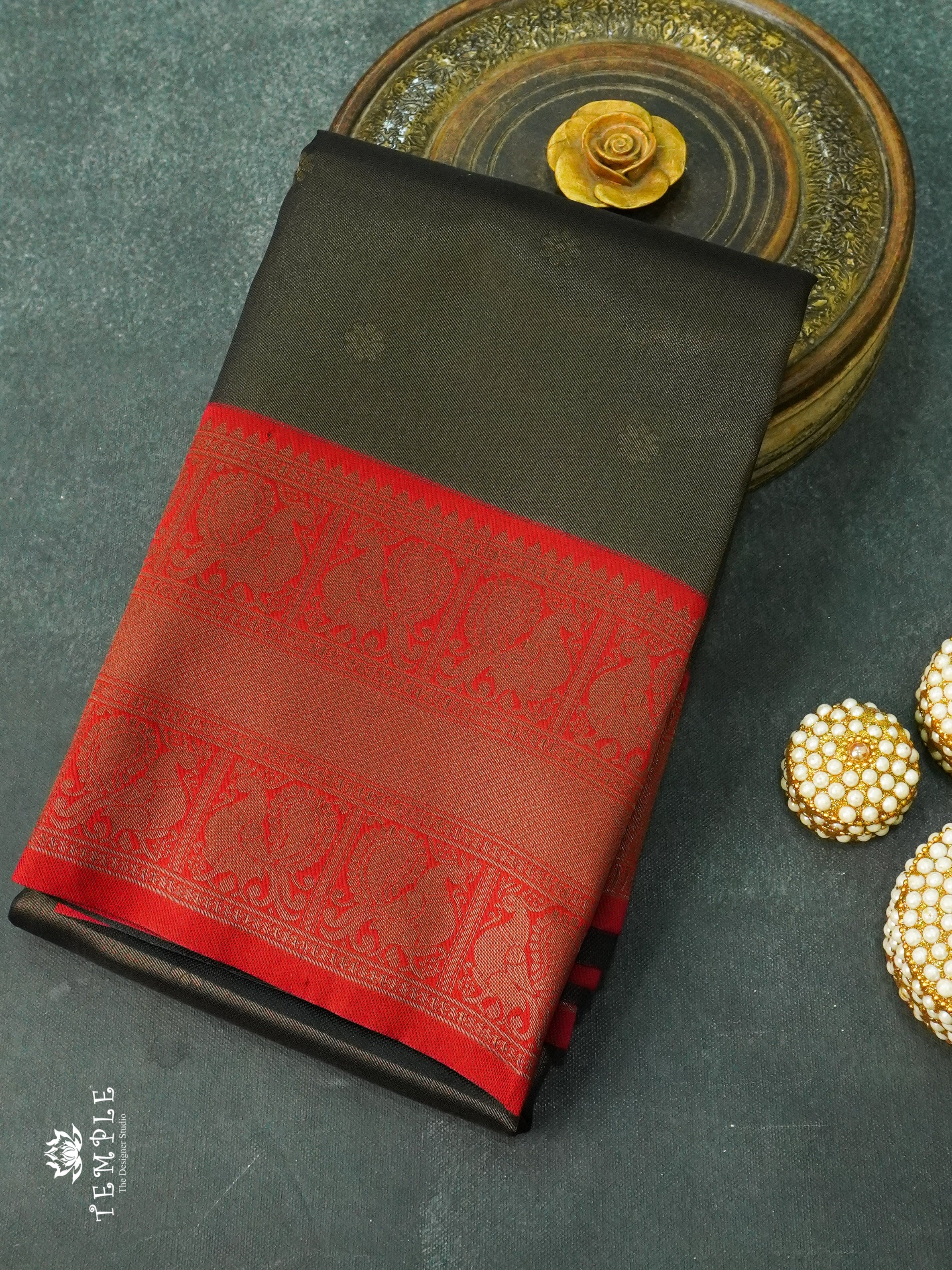 Semi Kanchi Silk Saree | TTDS1266 | Sparkling Deals