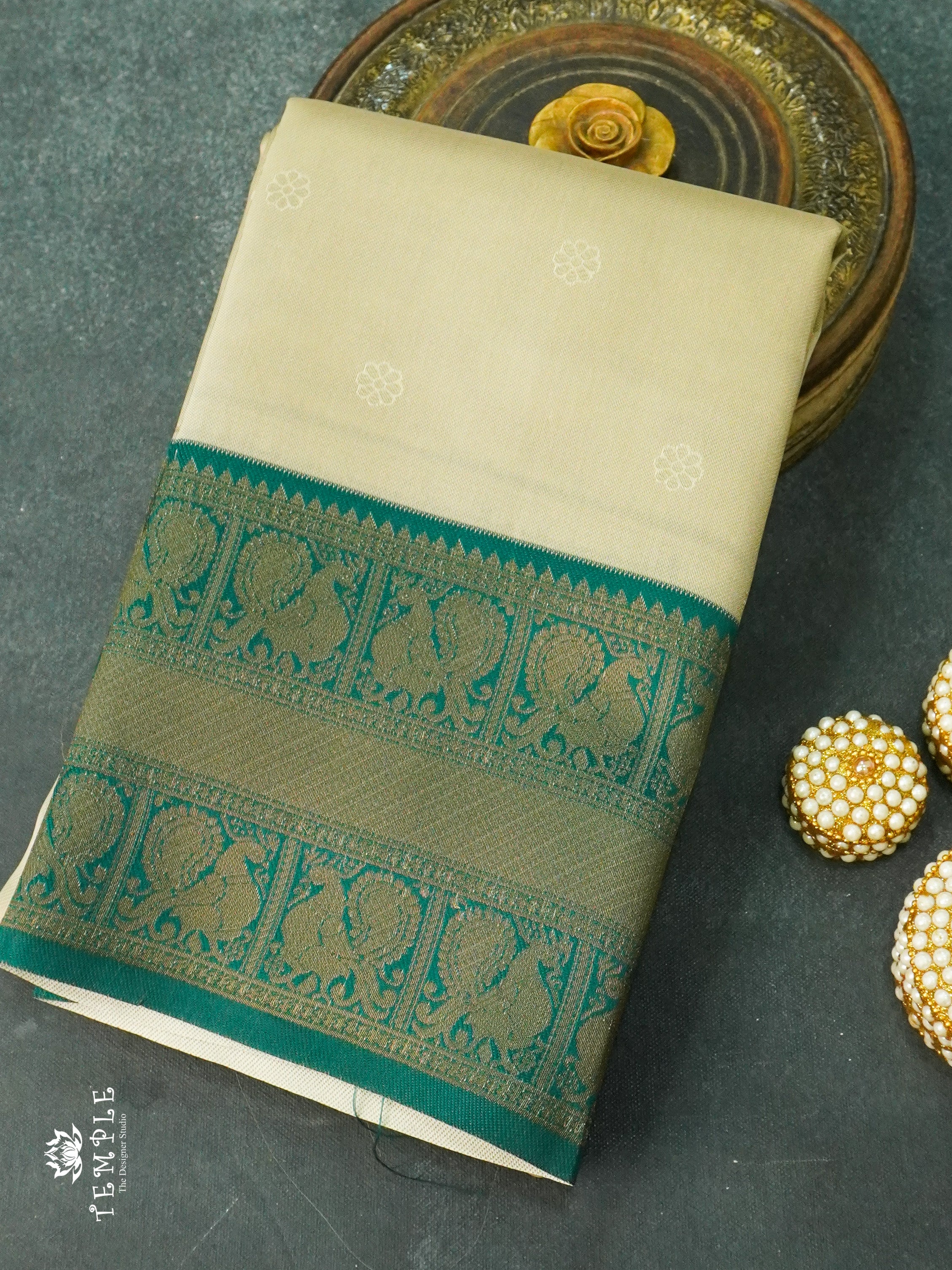 Semi Kanchi Silk Saree | TTDS1266 | Sparkling Deals