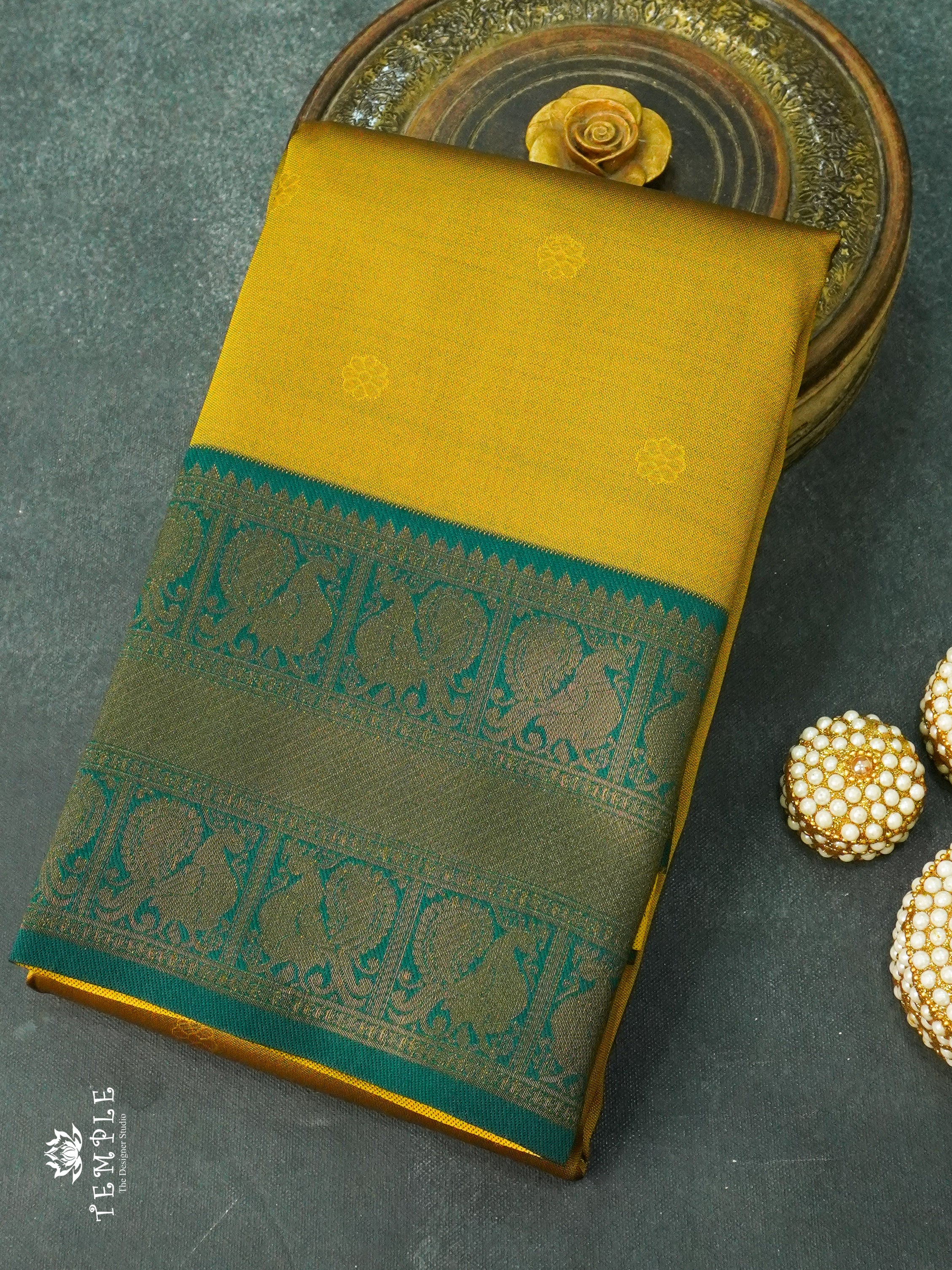 Semi Kanchi Silk Saree | TTDS1266 | Sparkling Deals