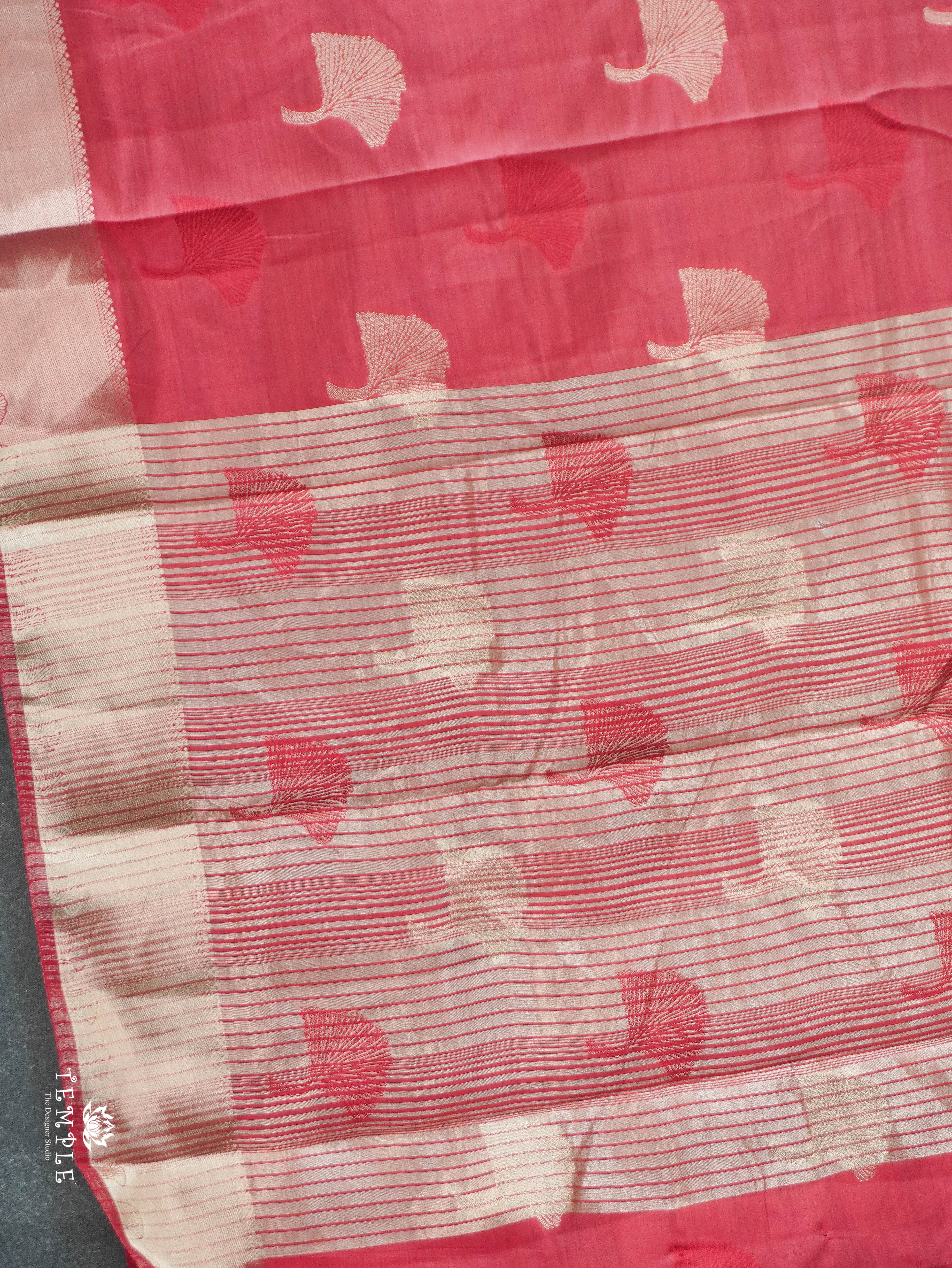 Semi Tussar Silk Saree | TTDS3146