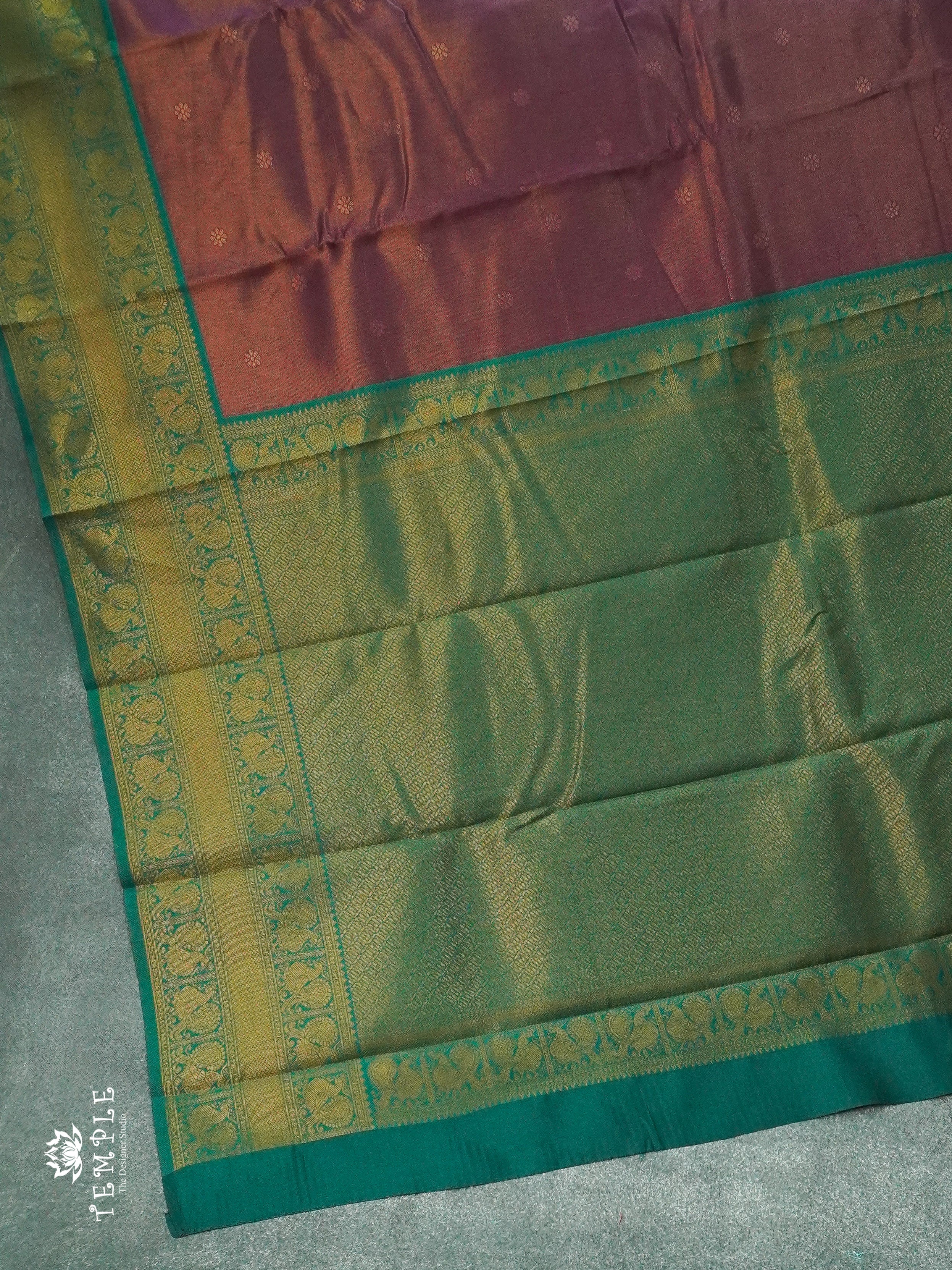 Semi Kanchi Silk Saree | TTDS1266 | Sparkling Deals