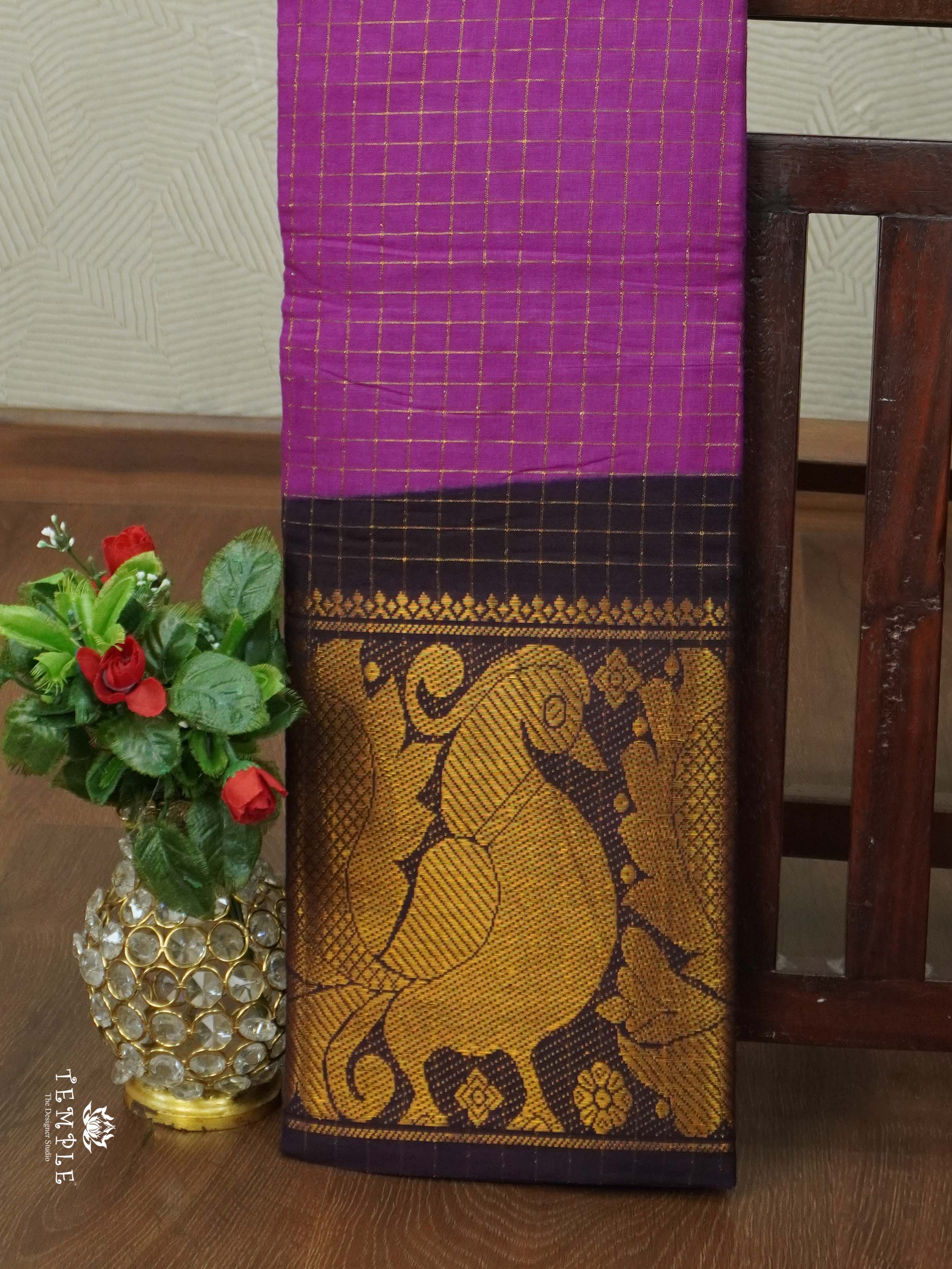 Chettinad Cotton Saree | TTDS2434