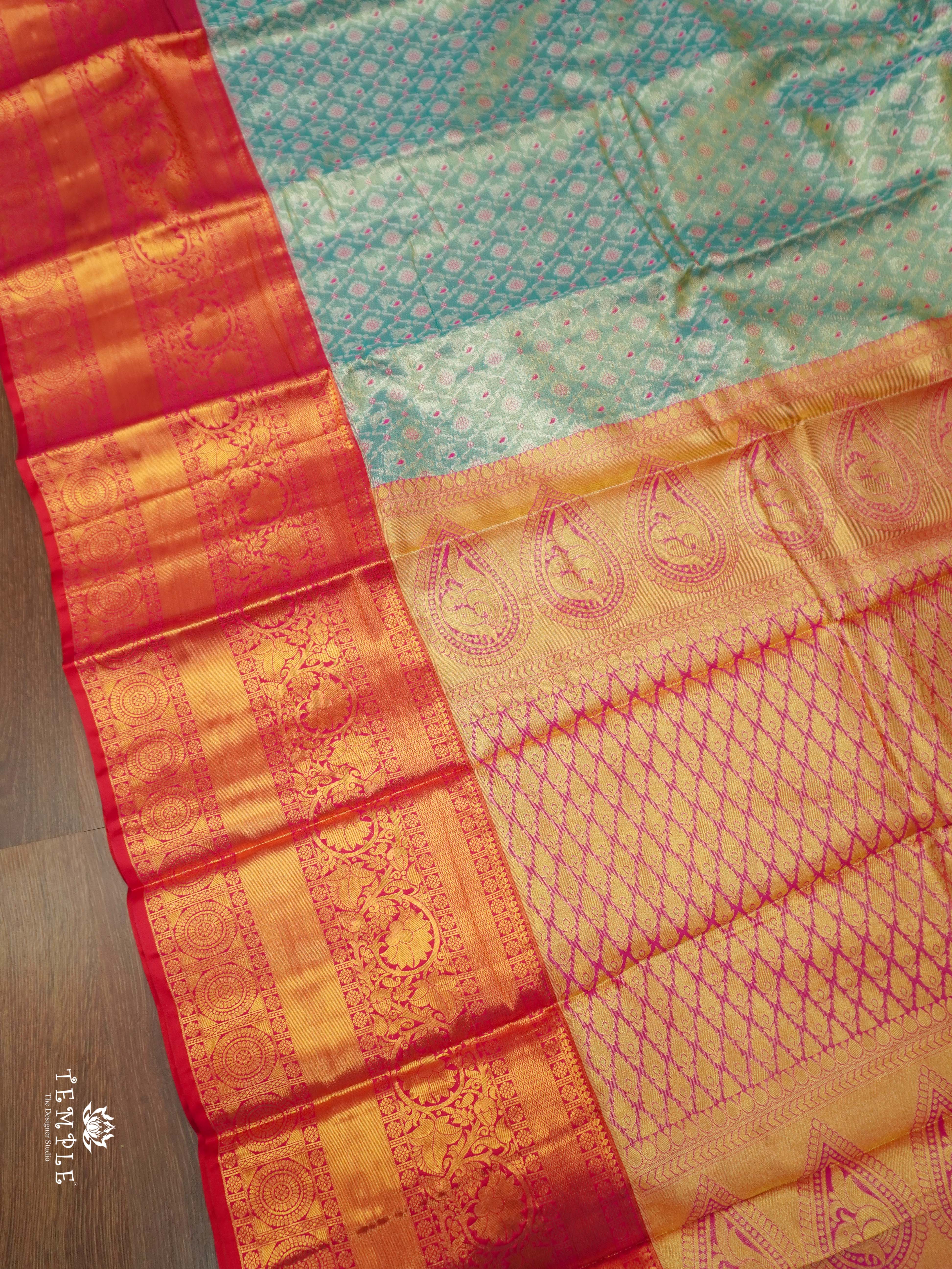 Dharmavaram Semi Silk Saree | TTDS2141