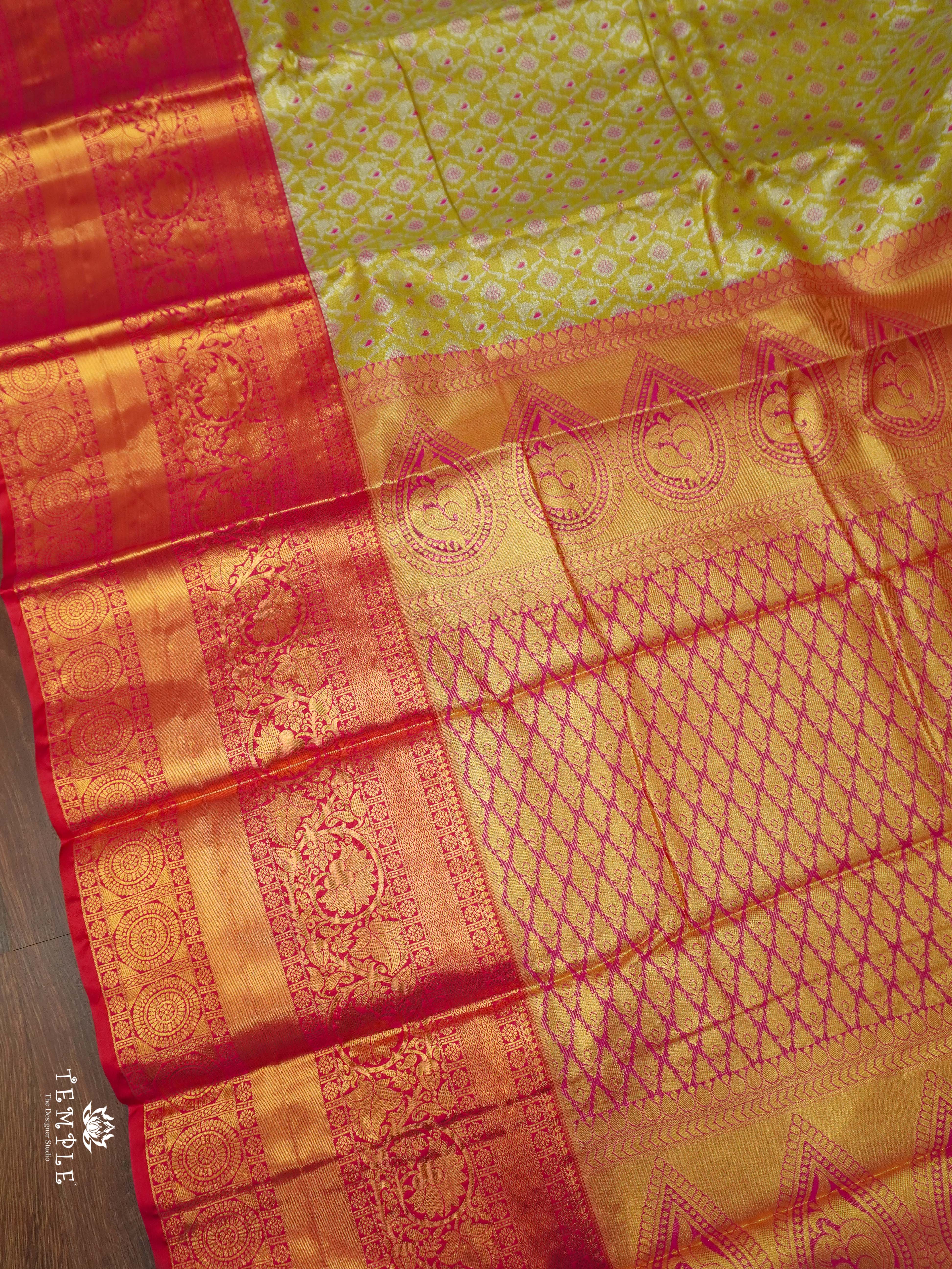 Dharmavaram Semi Silk Saree | TTDS2141