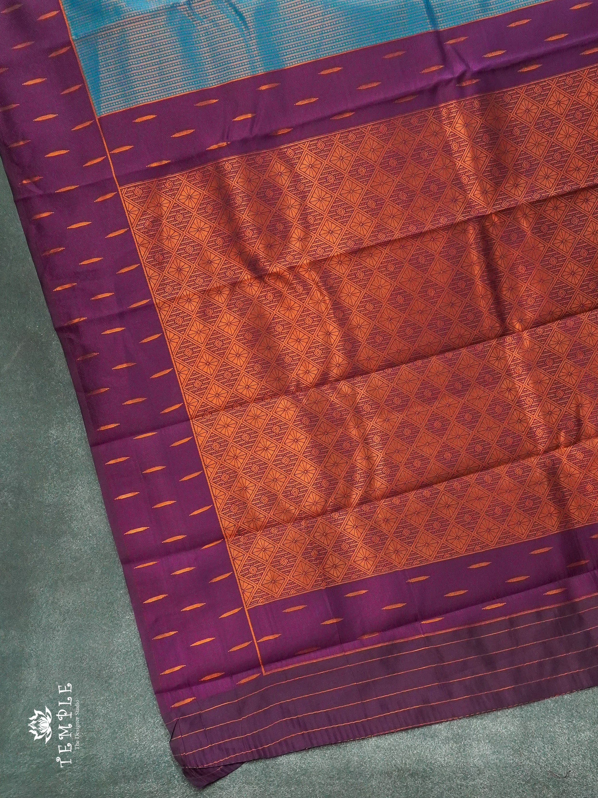 Semi kanchi Silk Saree | TTDS1265 | Sparkling Deals