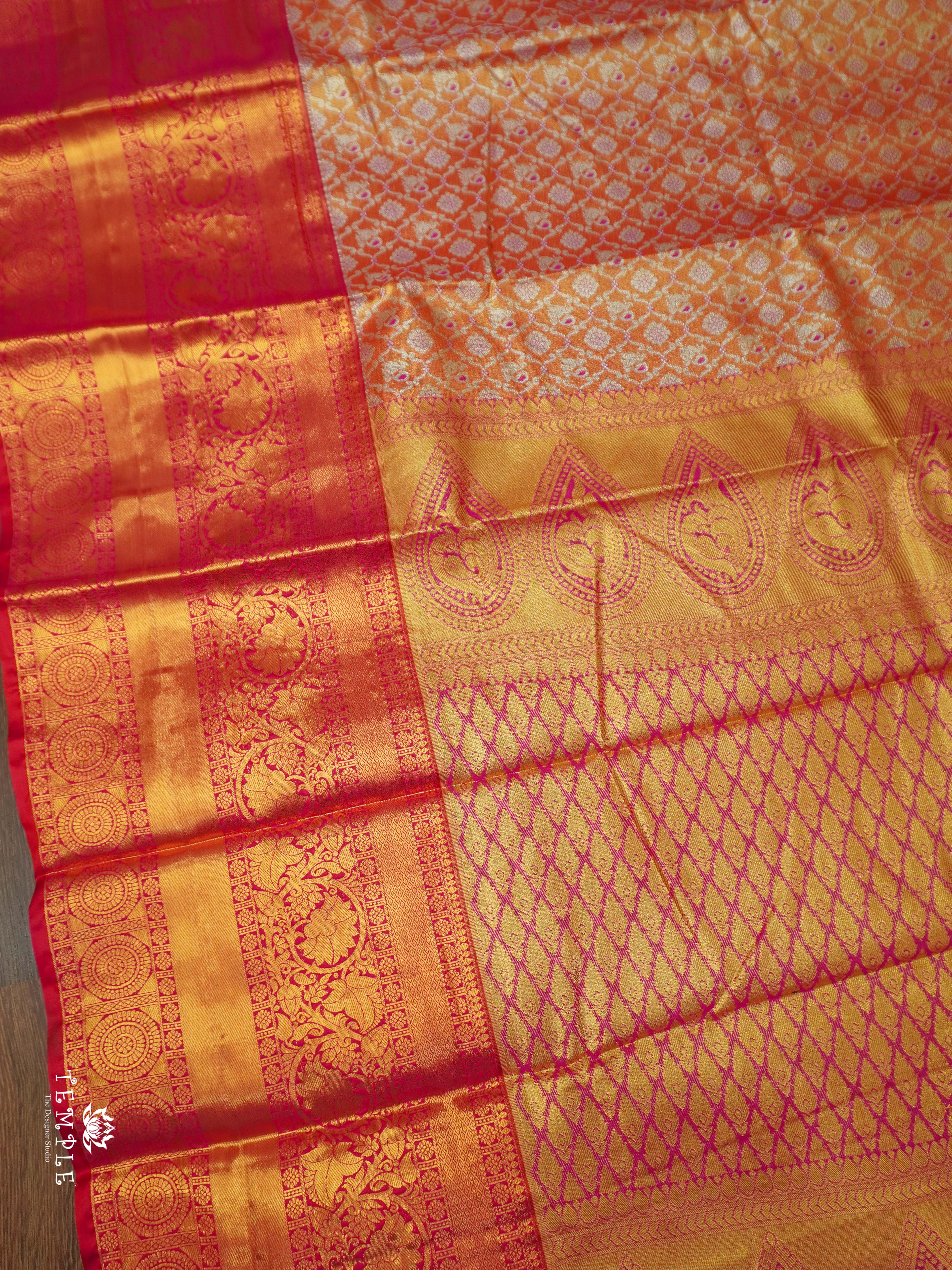Dharmavaram Semi Silk Saree | TTDS2141