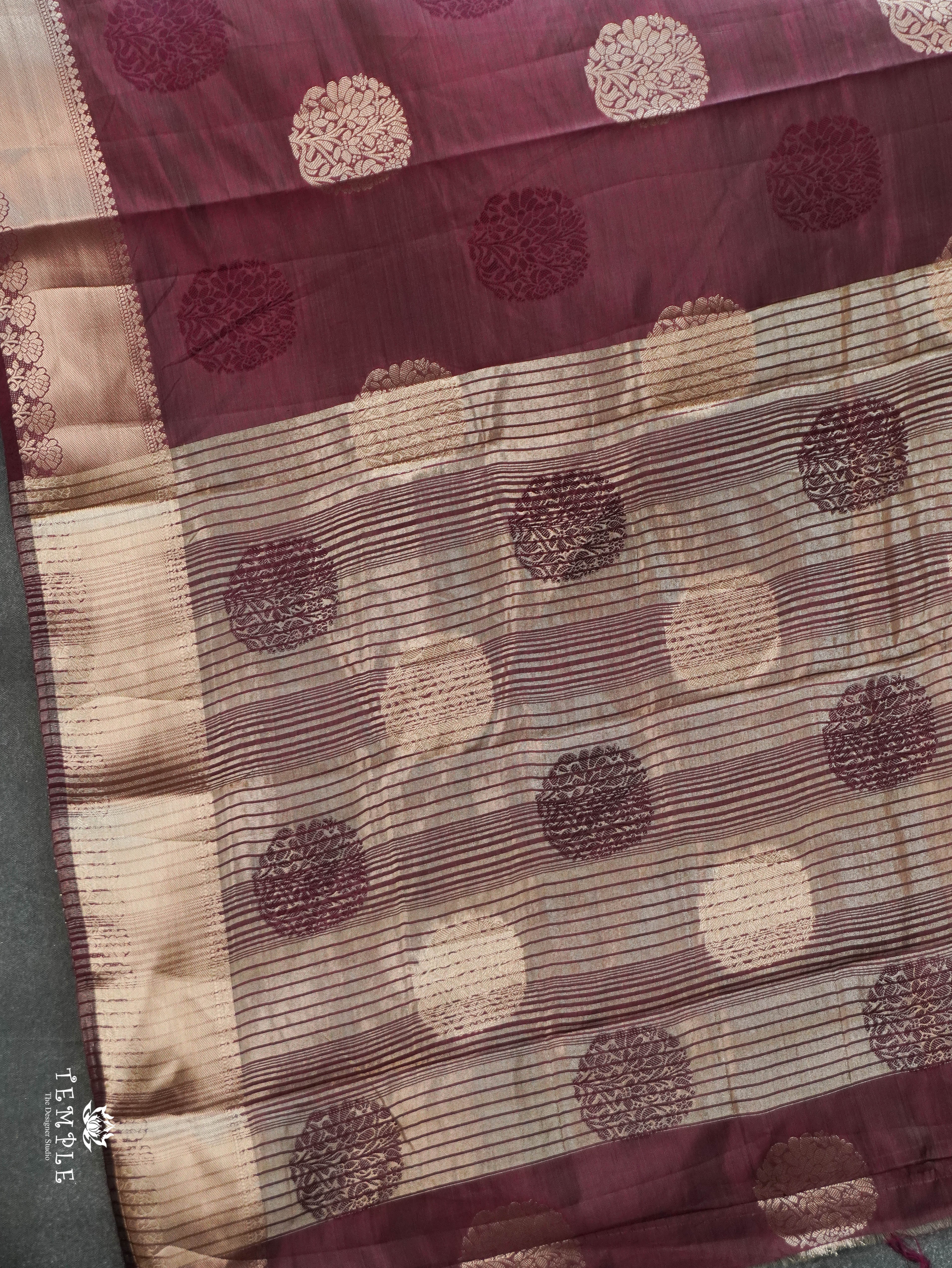 Semi Tussar Silk Saree | TTDS3147