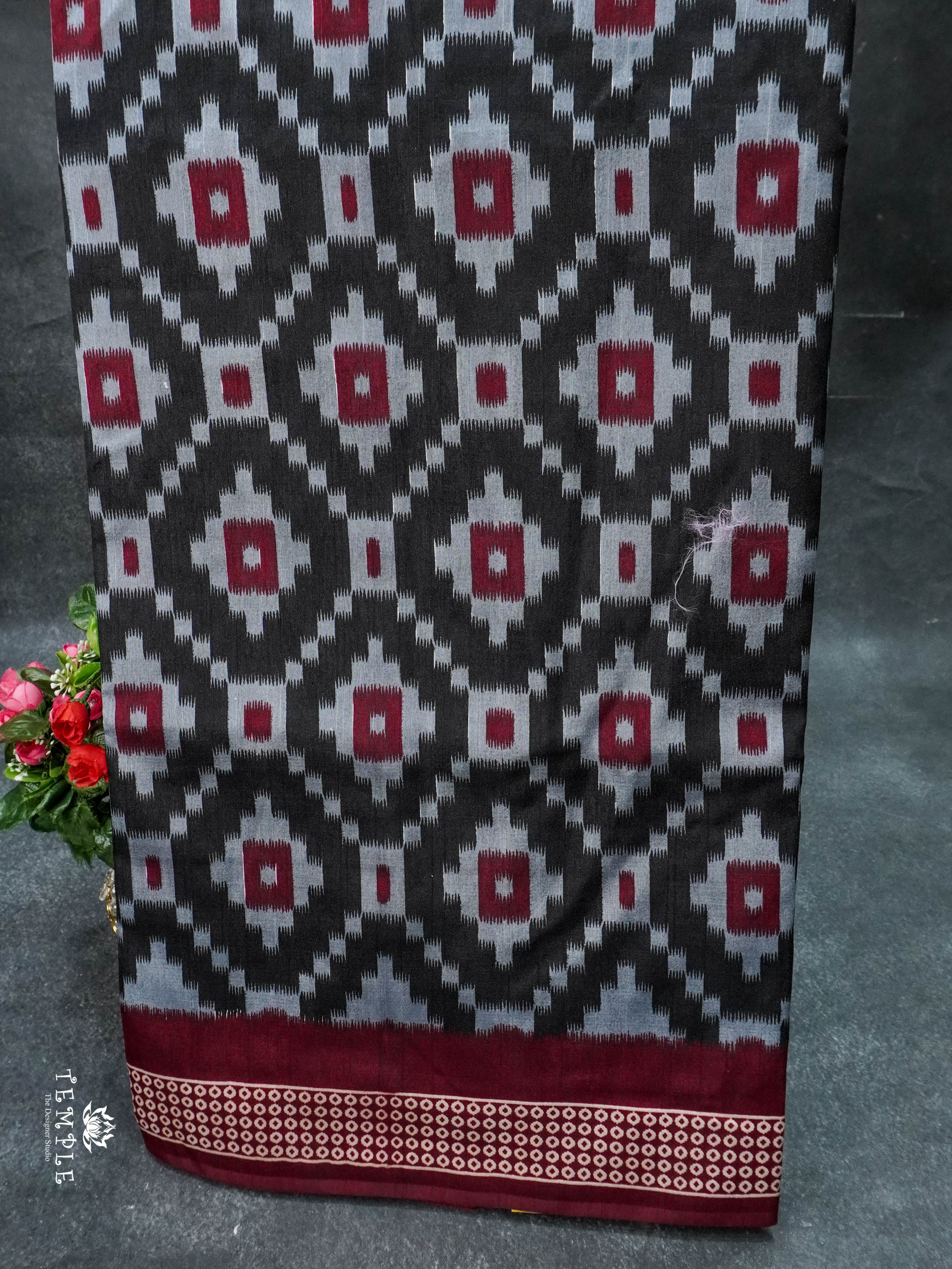 Printed Bengal Cotton Saree | TTDS1680