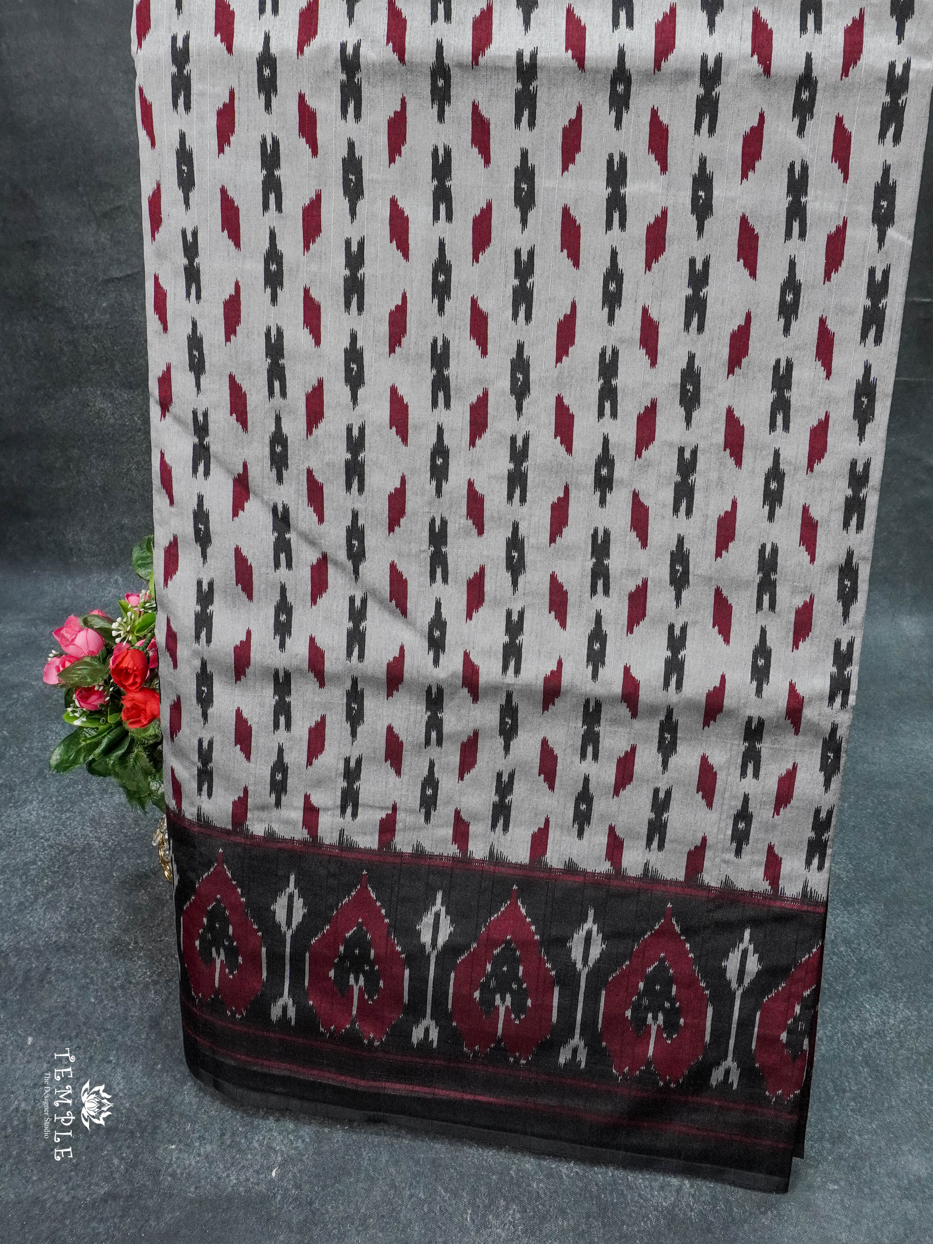 Printed Bengal Cotton Saree | TTDS1680