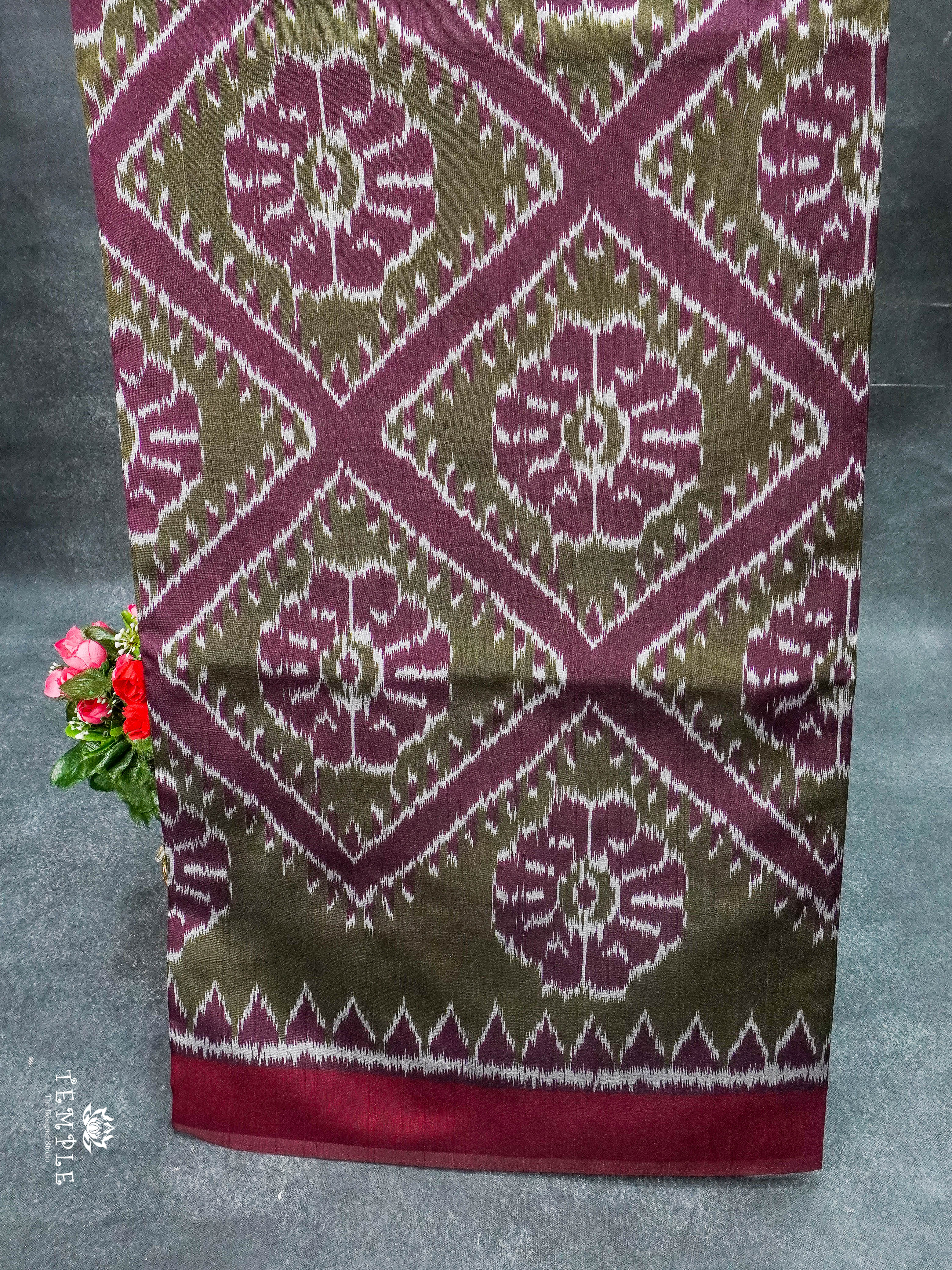 Printed Bengal Cotton Saree | TTDS1680