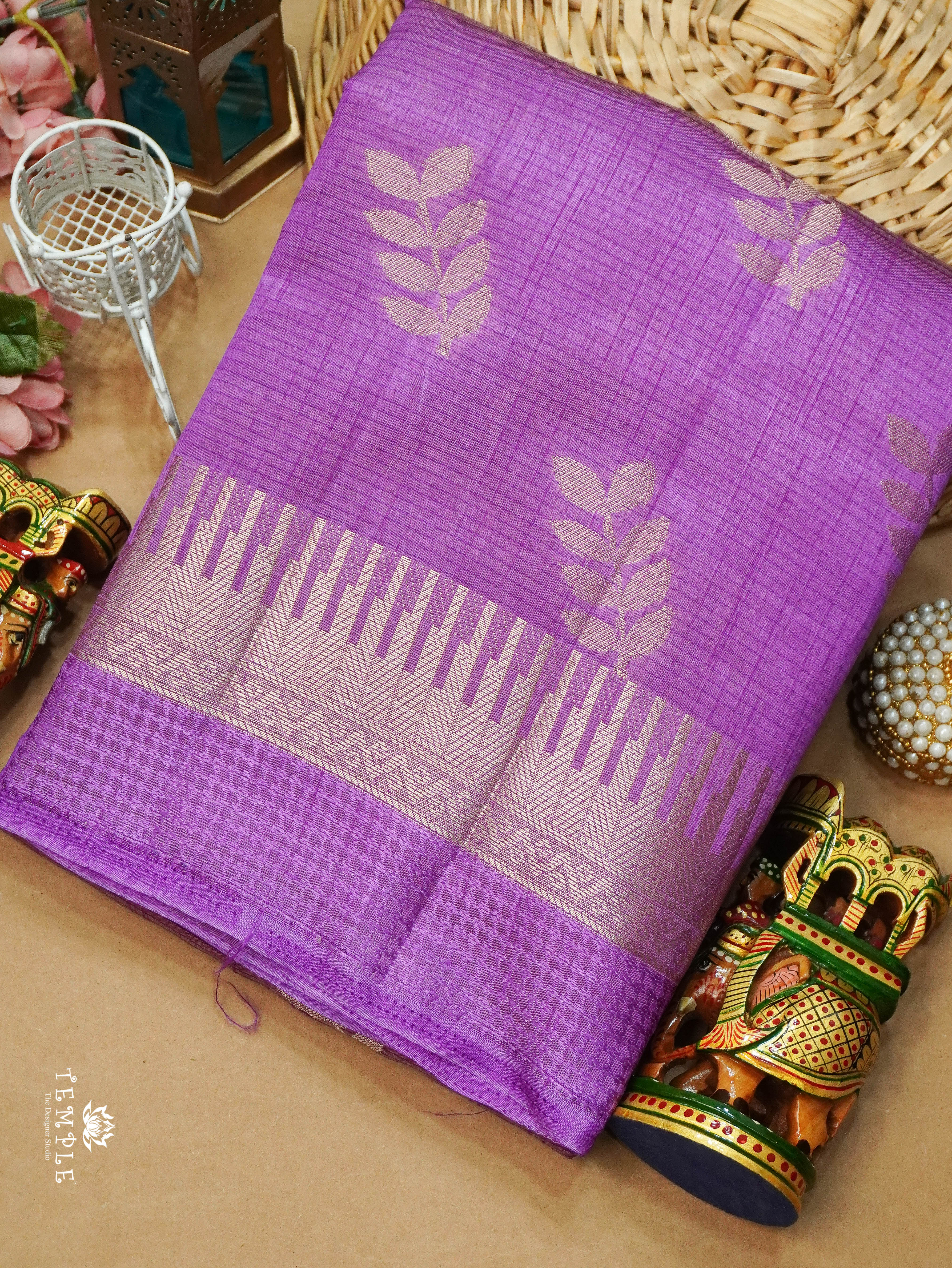 Semi Tussar Silk Saree | TTDS3148